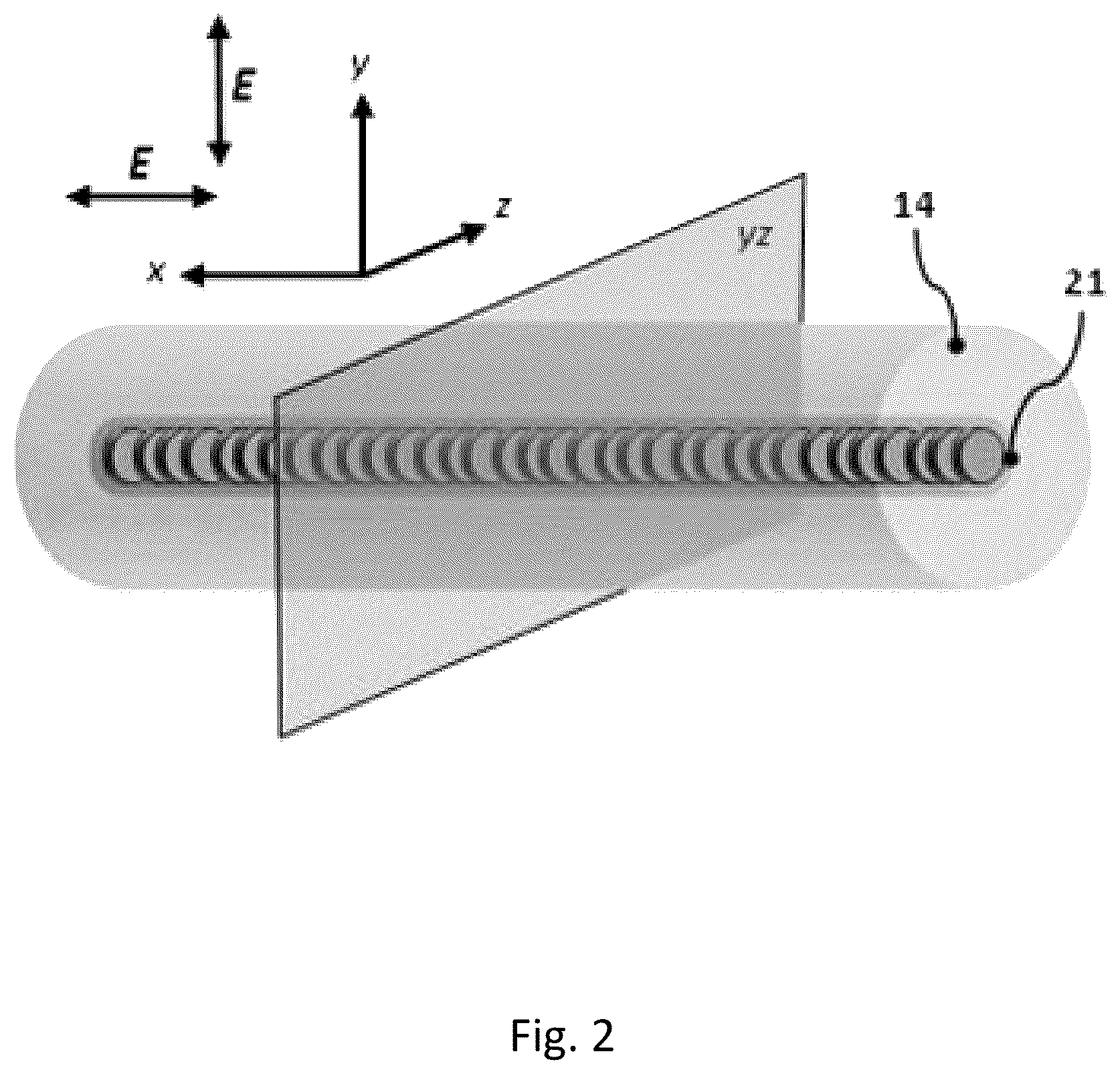 Patent US12613372 Figure 2 – Low scattering loss high temperature stable fiber Bragg grating sensor based on micropore formation and method for producing same
