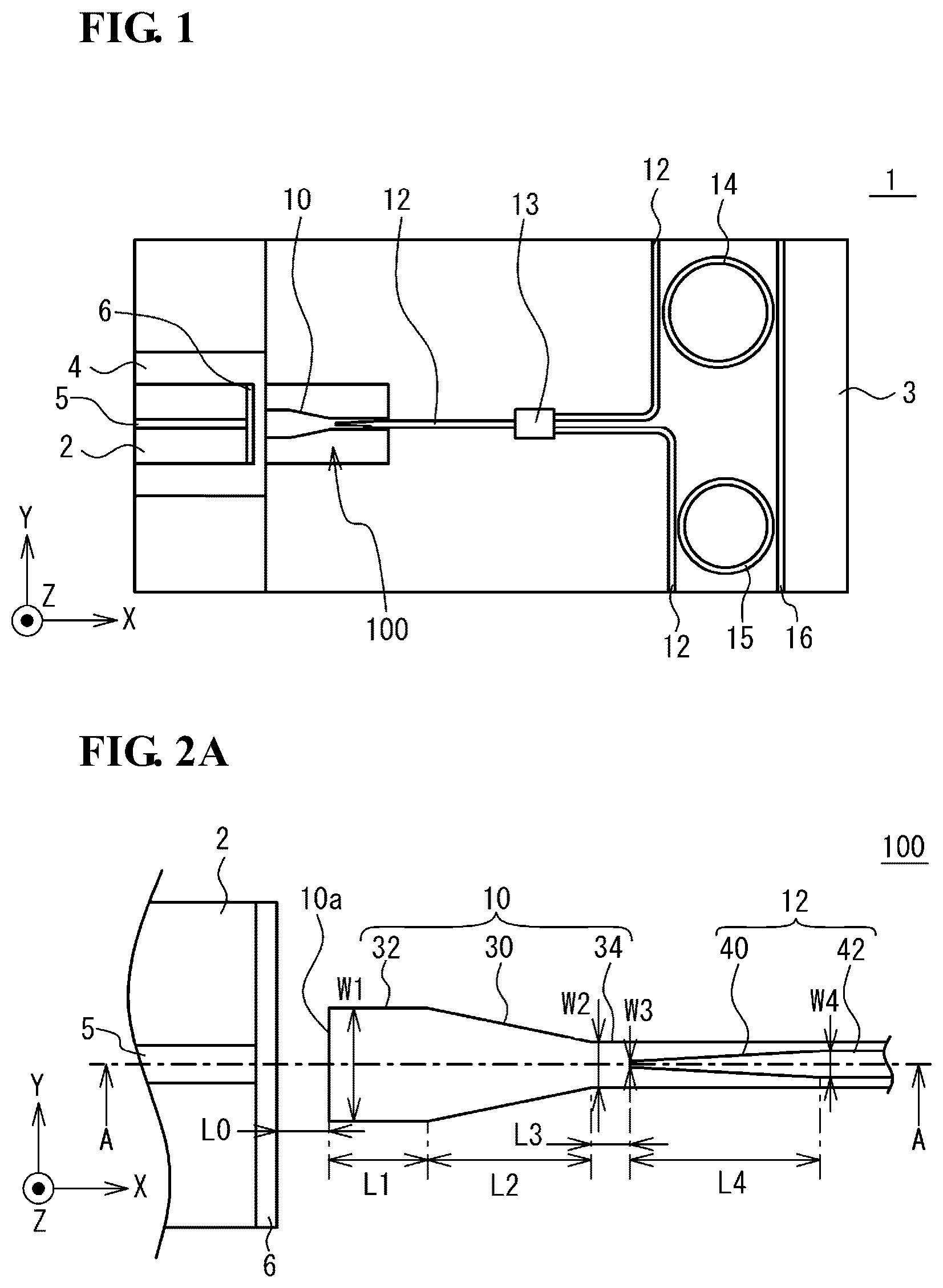 Patent US12613374 Figure 1 – Spot size converter