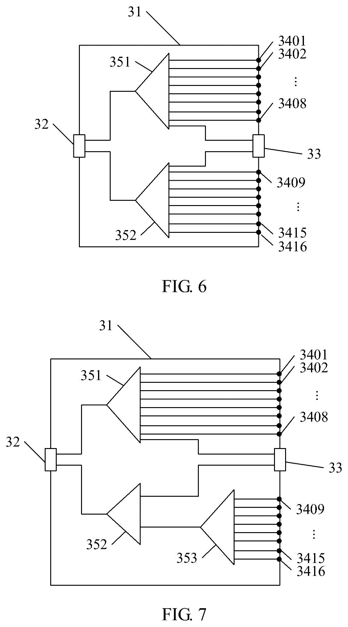 Patent US12613377 Figure 5 – Optical splitting device and optical splitting system