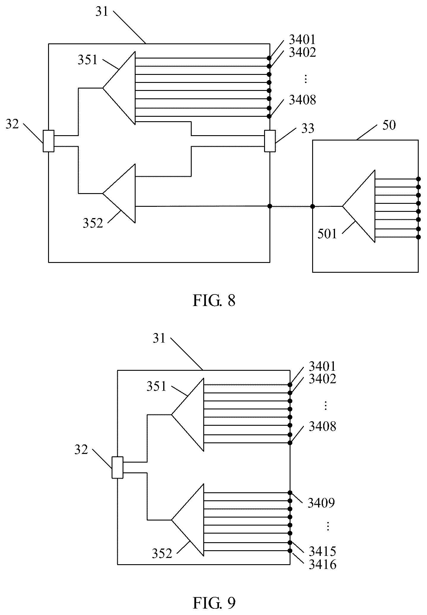 Patent US12613377 Figure 6 – Optical splitting device and optical splitting system