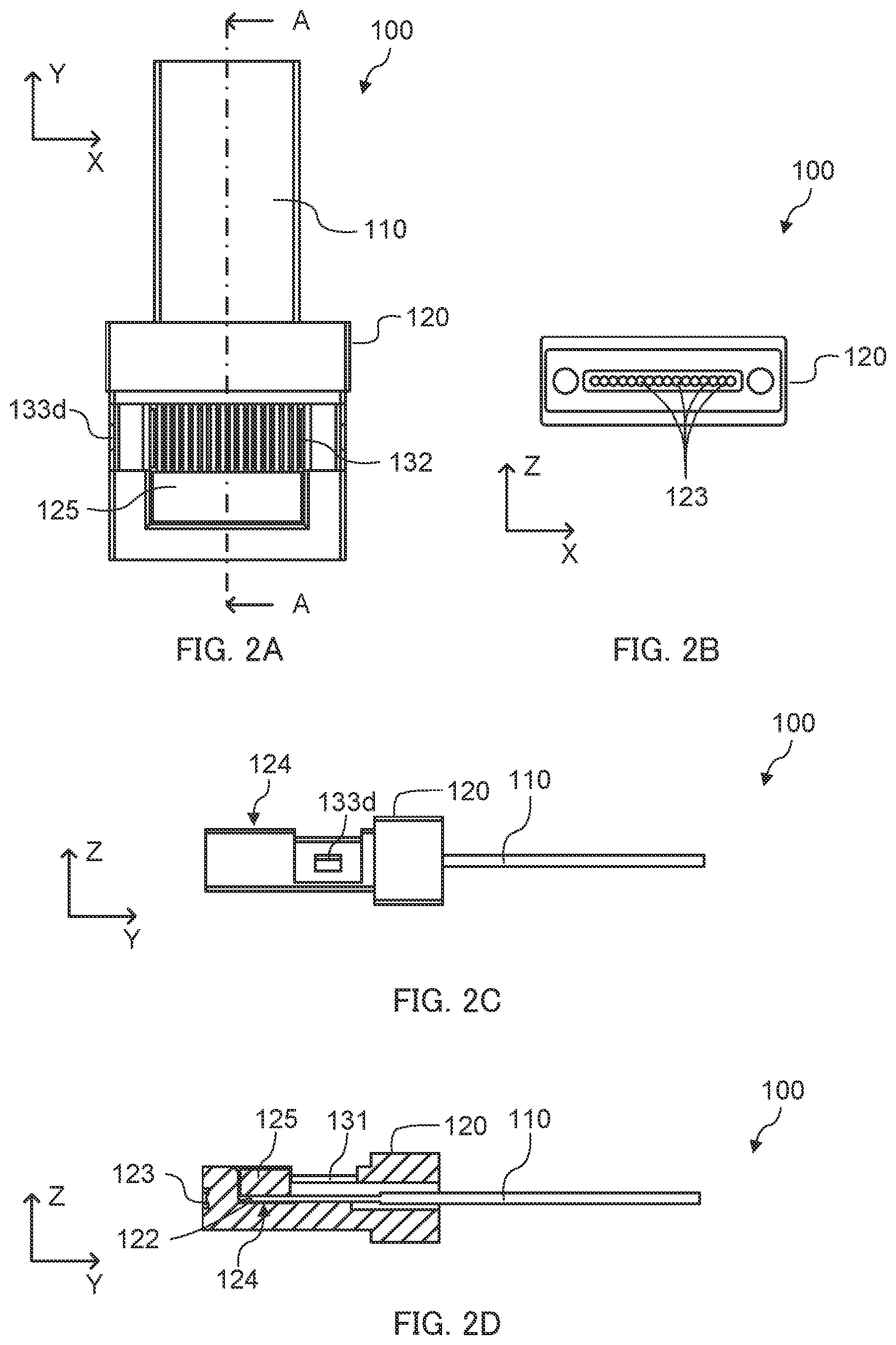 Patent US12613378 Figure 2 – Optical connector, optical connector module, and method for producing optical connector
