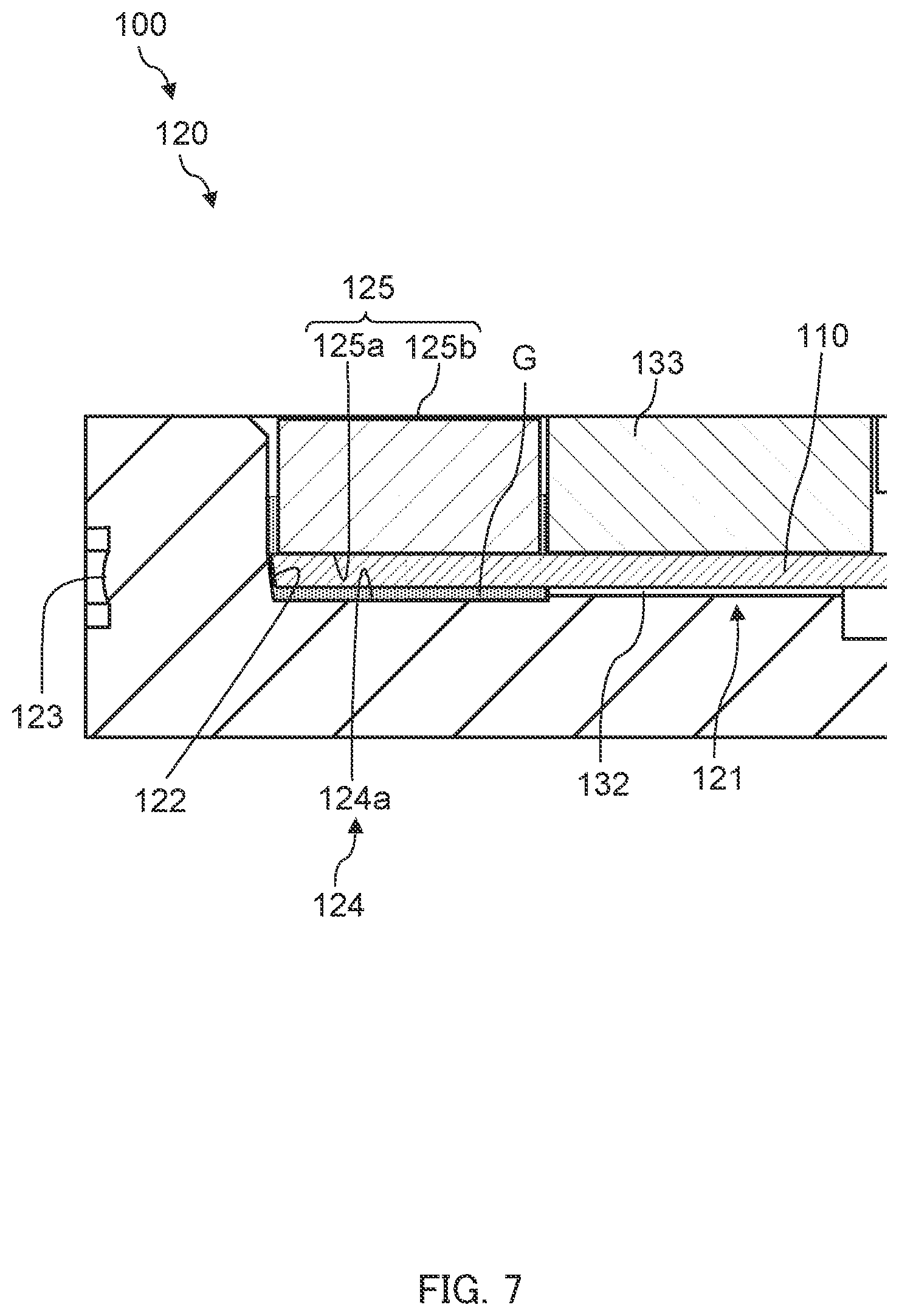 Patent US12613378 Figure 7 – Optical connector, optical connector module, and method for producing optical connector