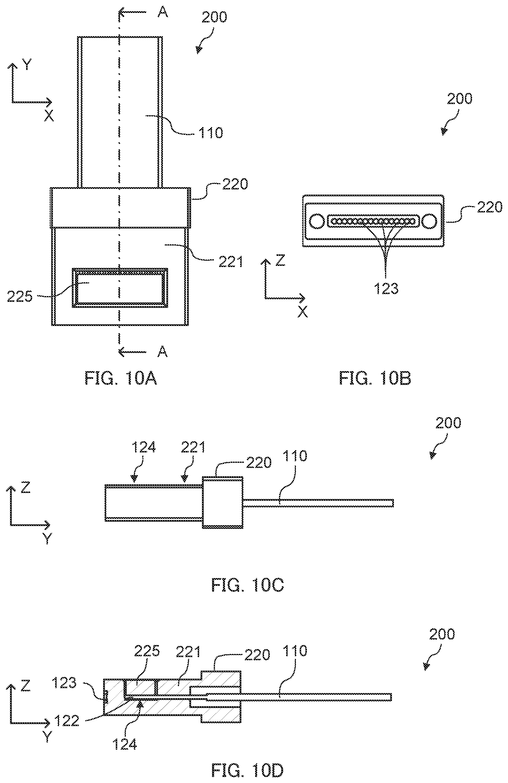 Patent US12613378 Figure 10 – Optical connector, optical connector module, and method for producing optical connector