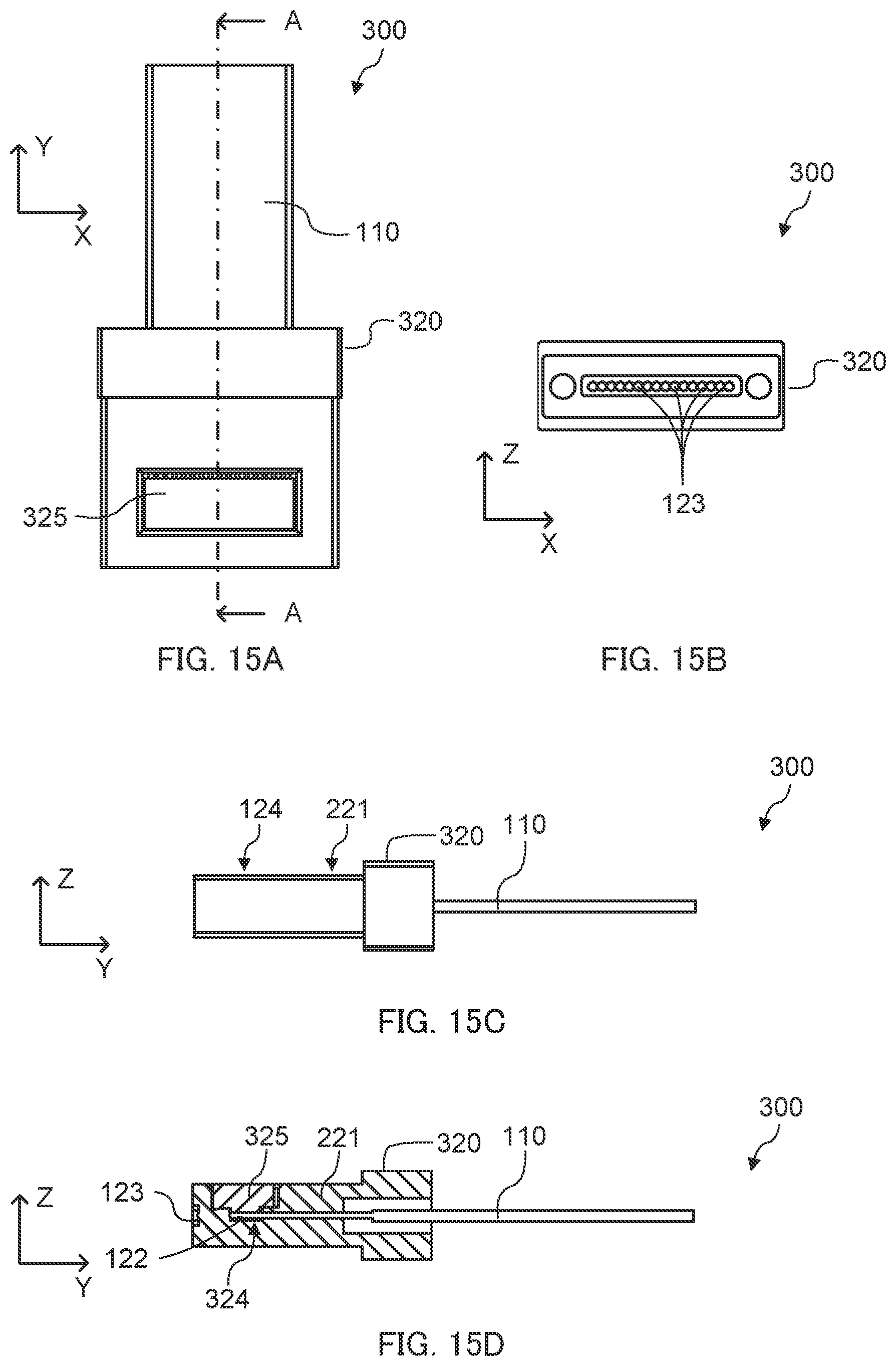 Patent US12613378 Figure 15 – Optical connector, optical connector module, and method for producing optical connector