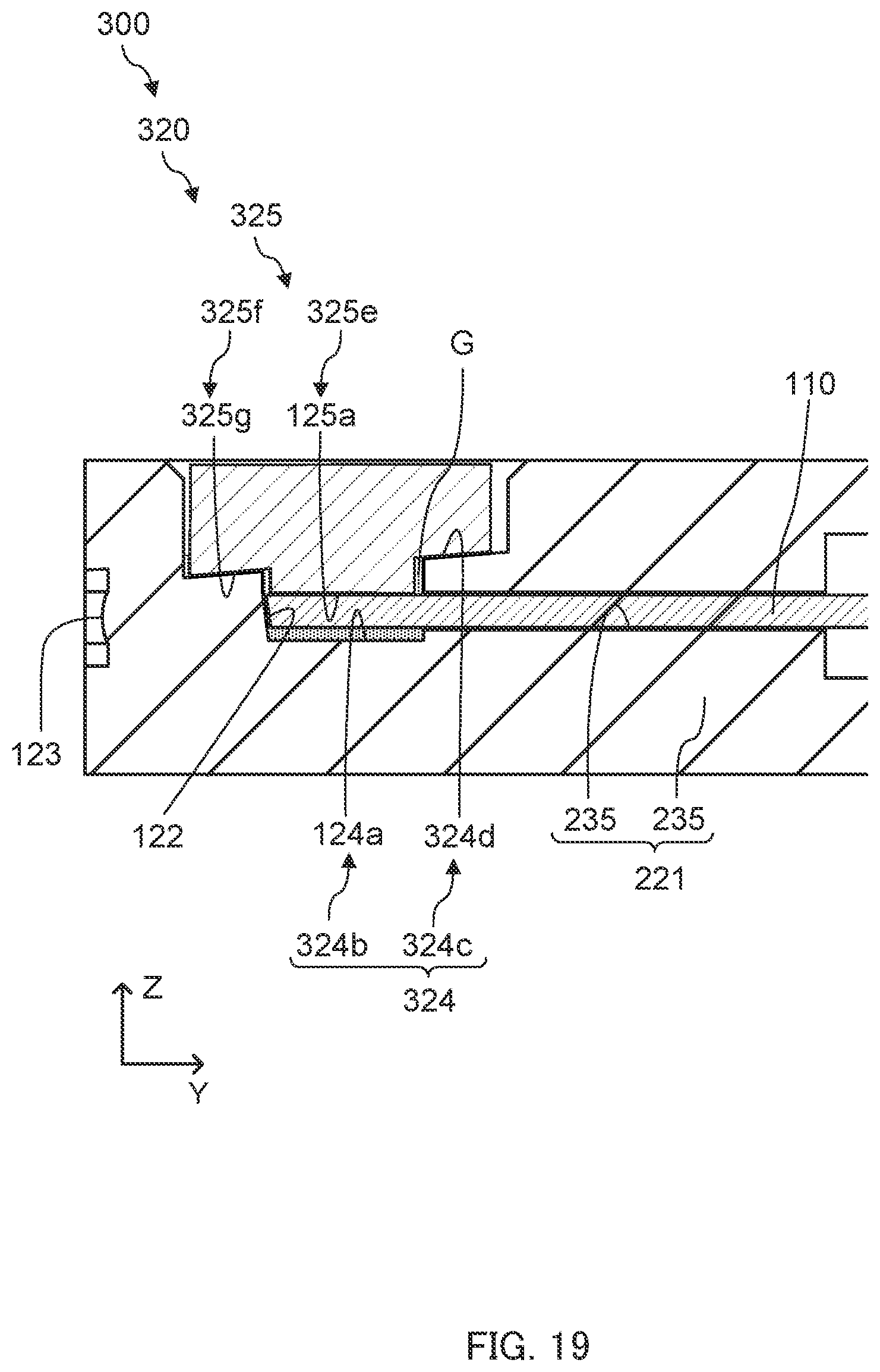 Patent US12613378 Figure 19 – Optical connector, optical connector module, and method for producing optical connector