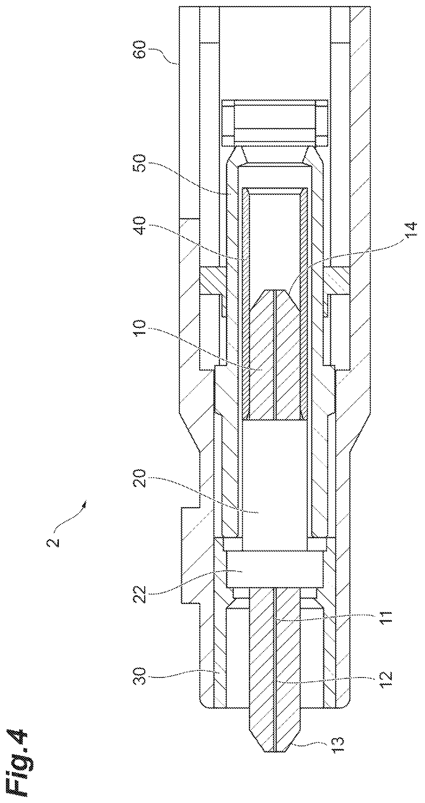 Patent US12613380 Figure 4 – Optical connector