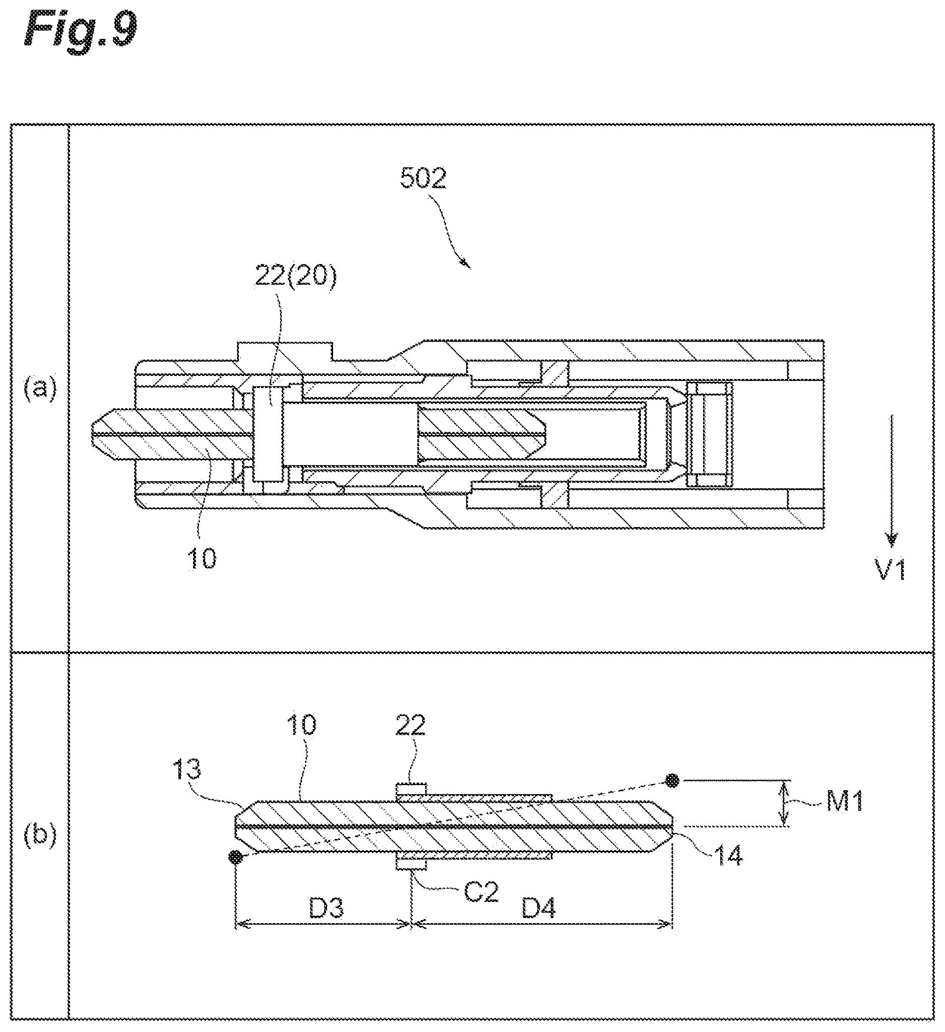 Patent US12613380 Figure 9 – Optical connector