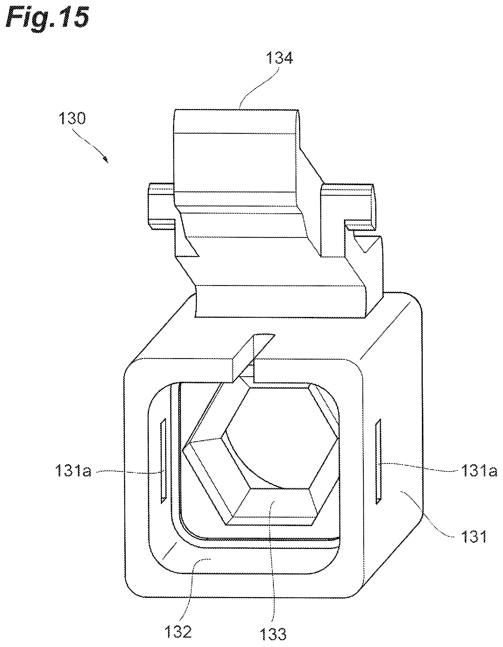 Patent US12613380 Figure 15 – Optical connector