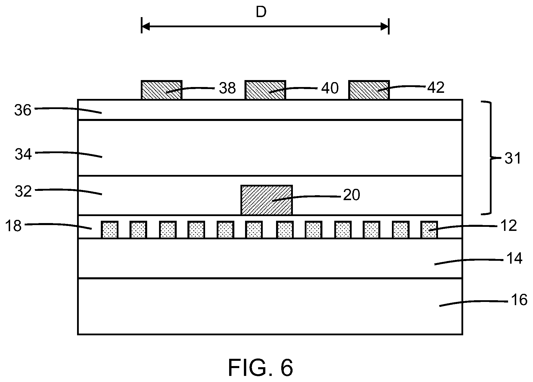Patent US12613381 Figure 5 – Metamaterial layers for use with optical components