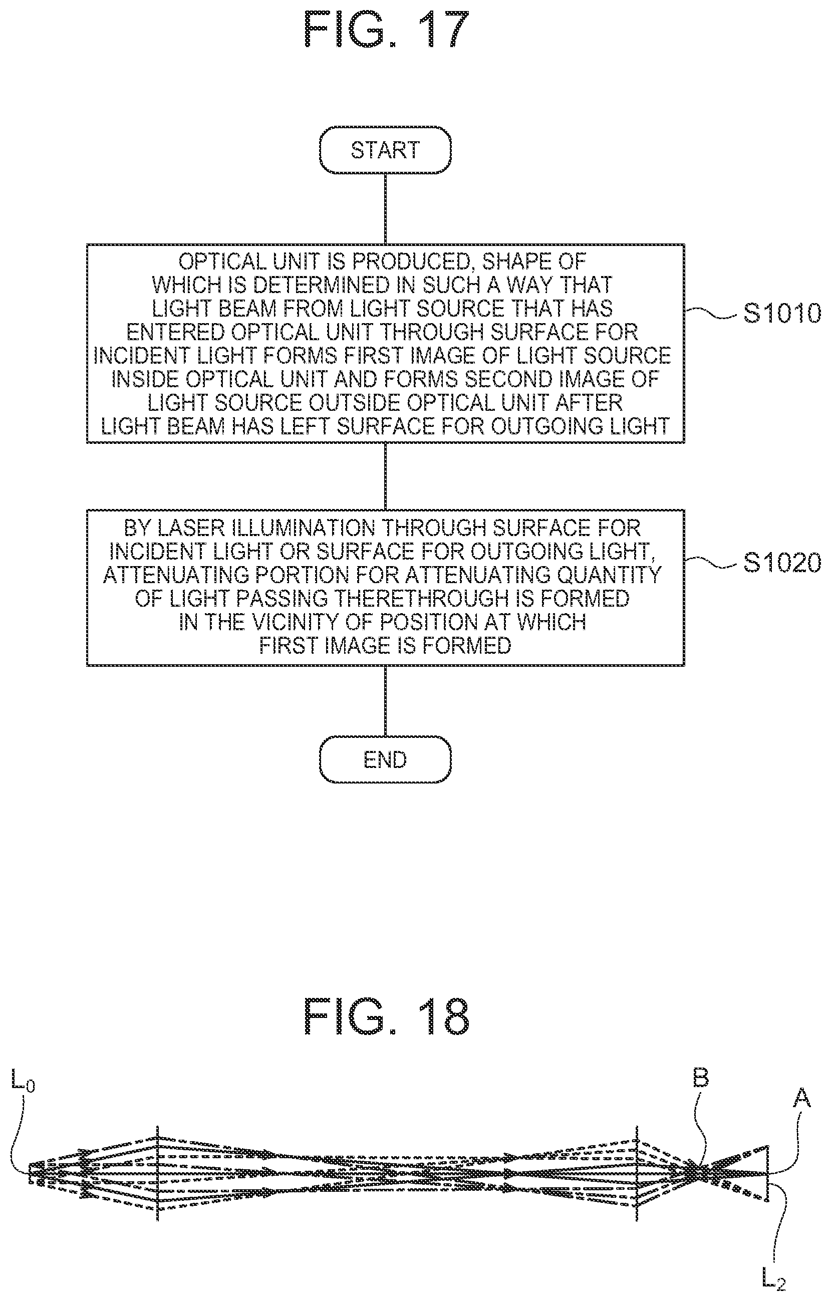 Patent US12613383 Figure 9 – Optical unit with attenuating portion and method of producing the same