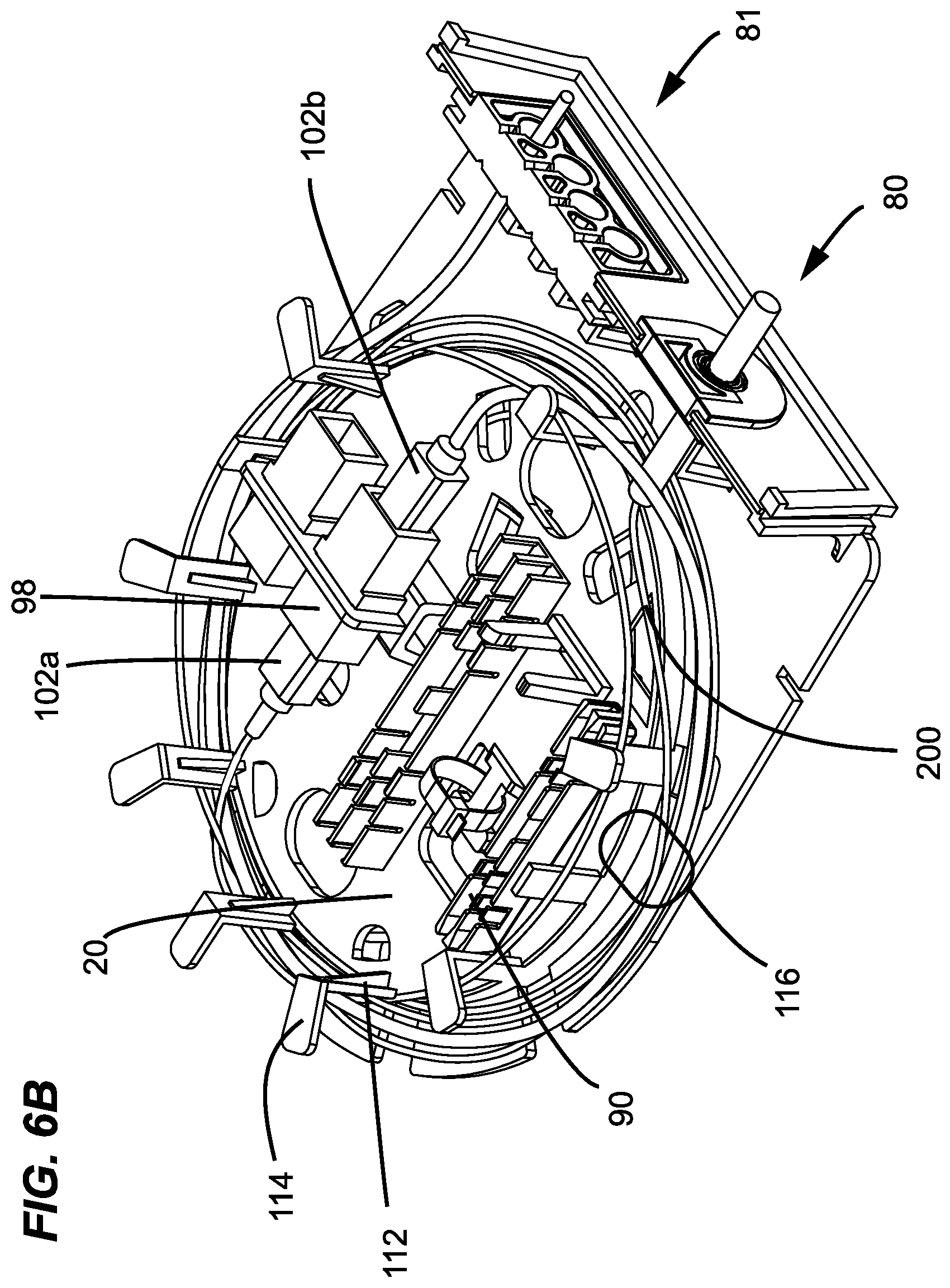 Patent US12613390 Figure 10 – Telecommunications cable termination box
