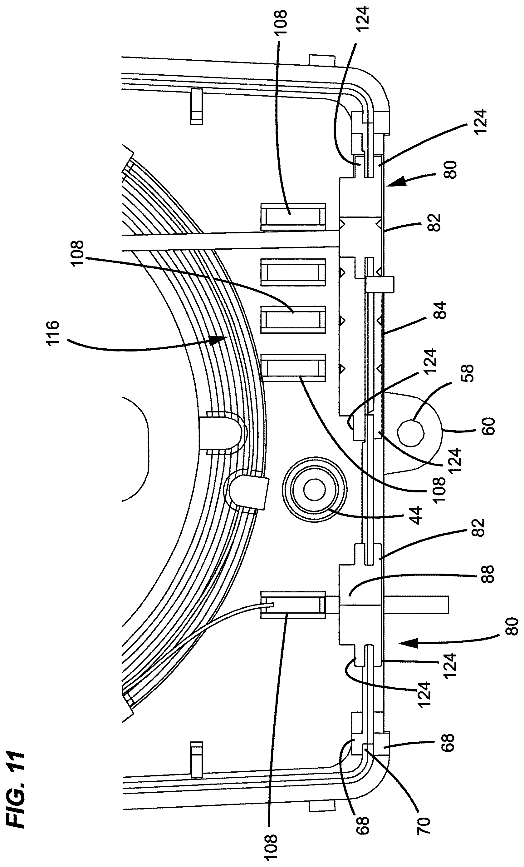 Patent US12613390 Figure 17 – Telecommunications cable termination box