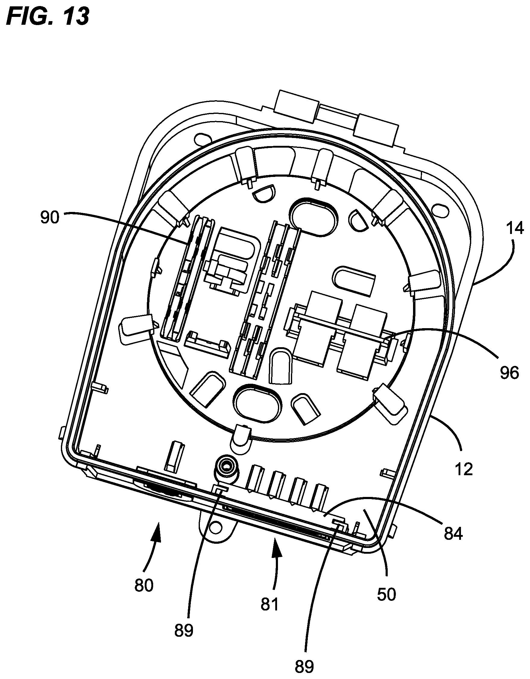 Patent US12613390 Figure 20 – Telecommunications cable termination box