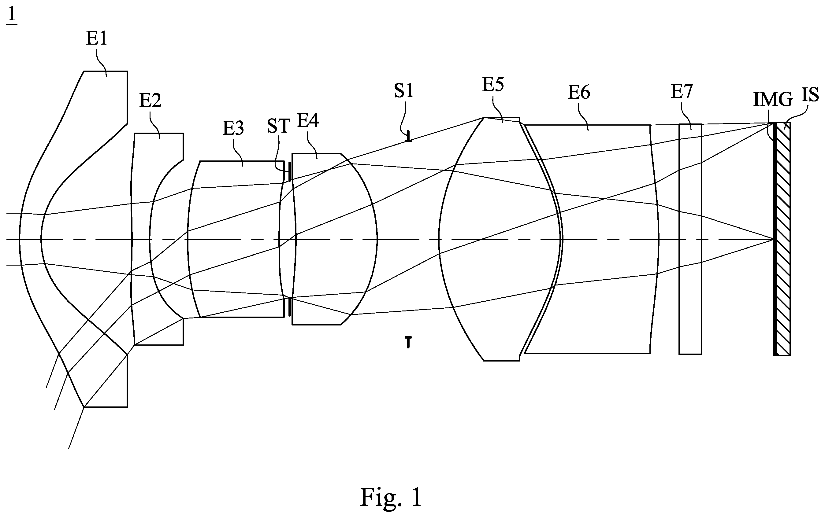 Patent US12613395 Figure 1 – Image lens assembly and image apparatus