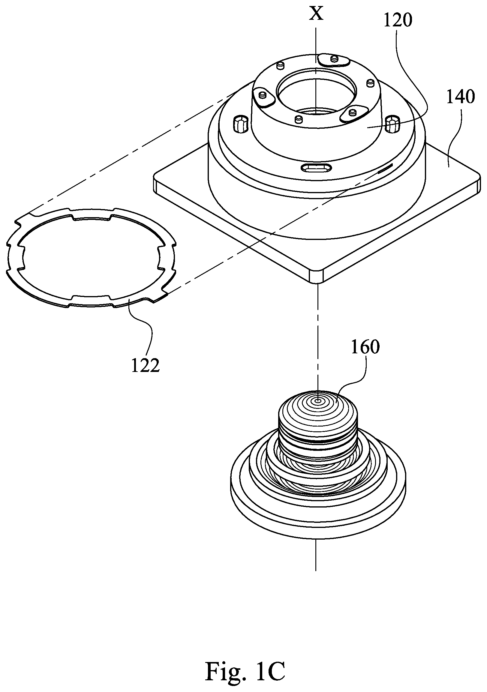 Patent US12613396 Figure 3 – Imaging lens assembly module, camera module and electronic device