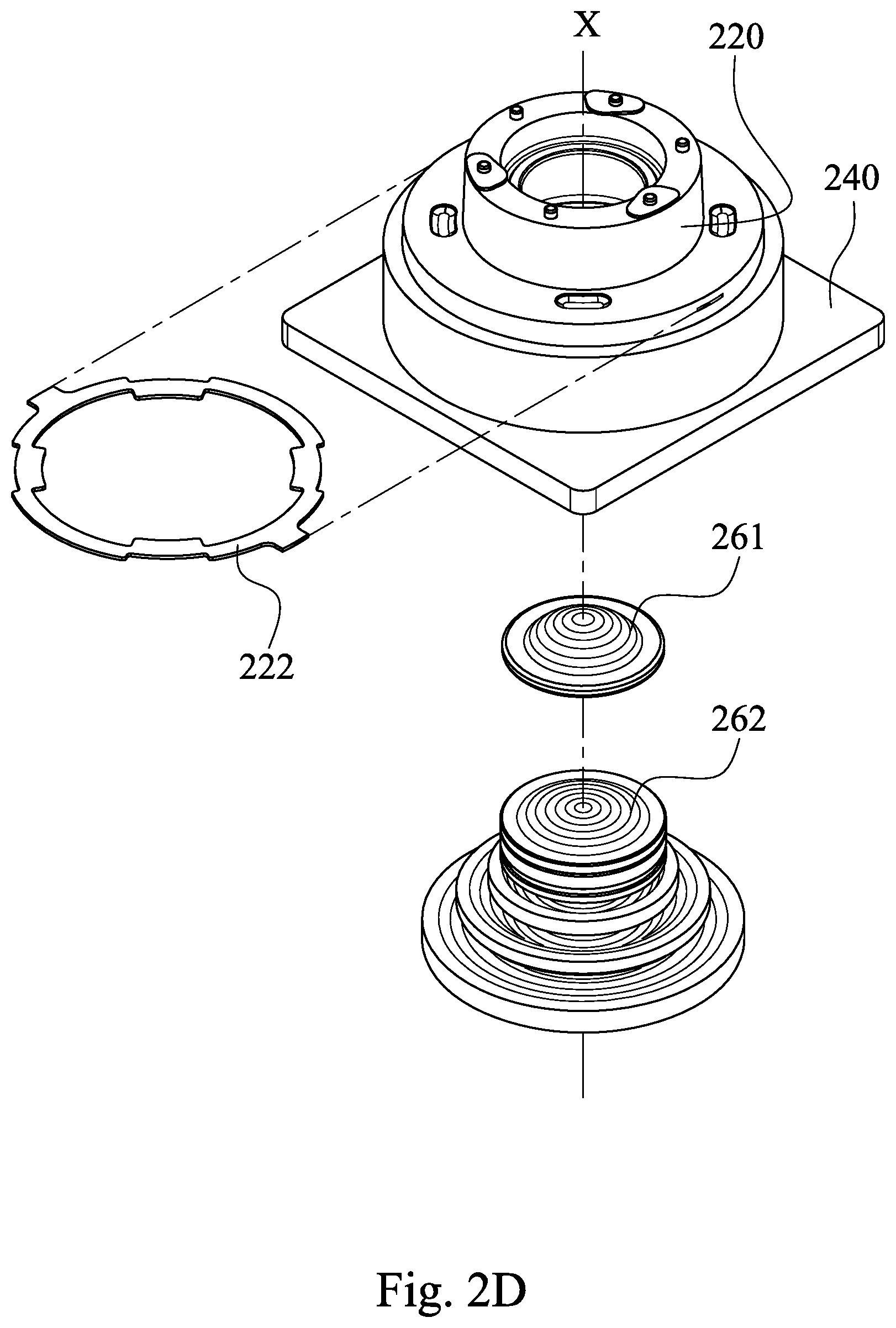 Patent US12613396 Figure 10 – Imaging lens assembly module, camera module and electronic device