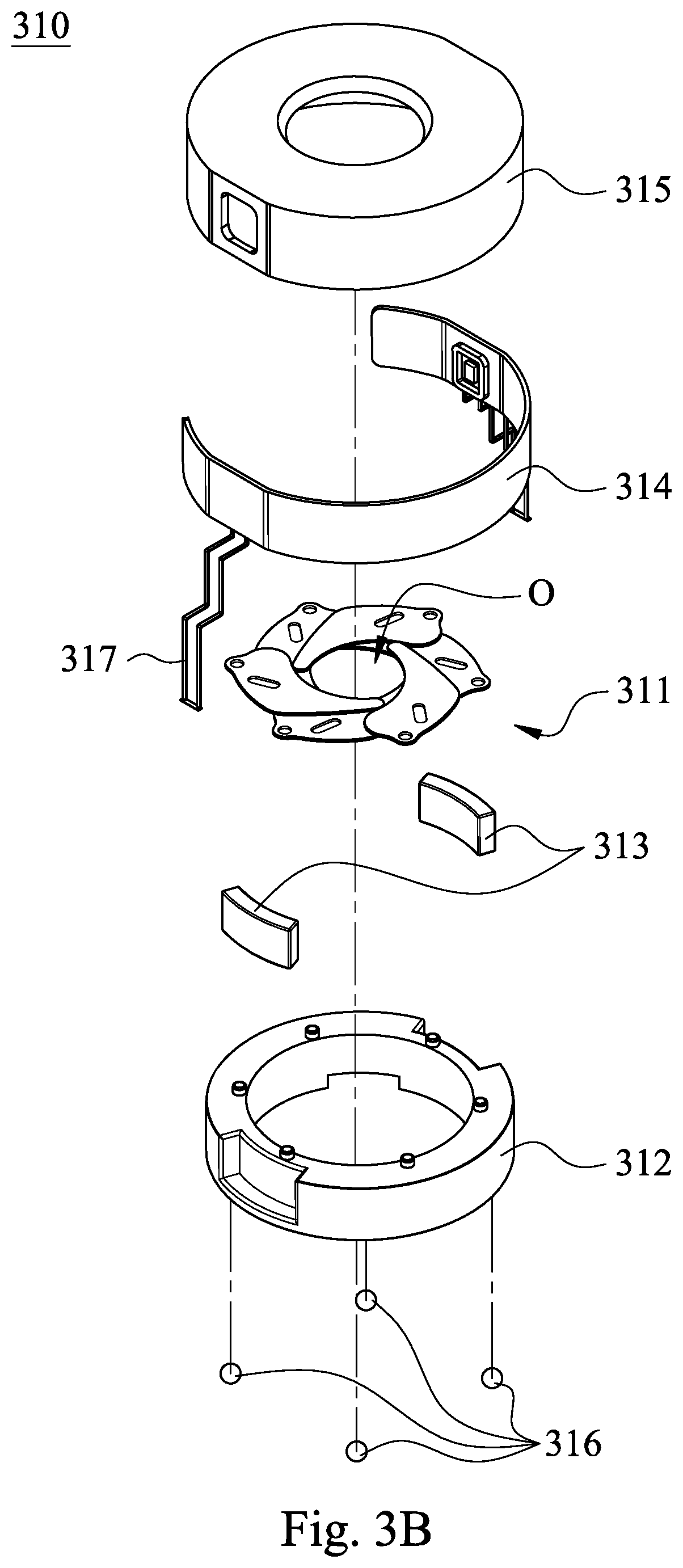 Patent US12613396 Figure 15 – Imaging lens assembly module, camera module and electronic device