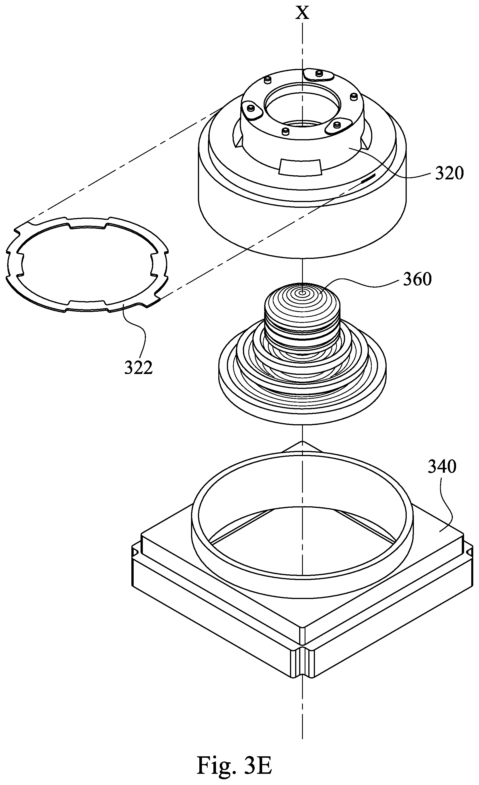 Patent US12613396 Figure 17 – Imaging lens assembly module, camera module and electronic device