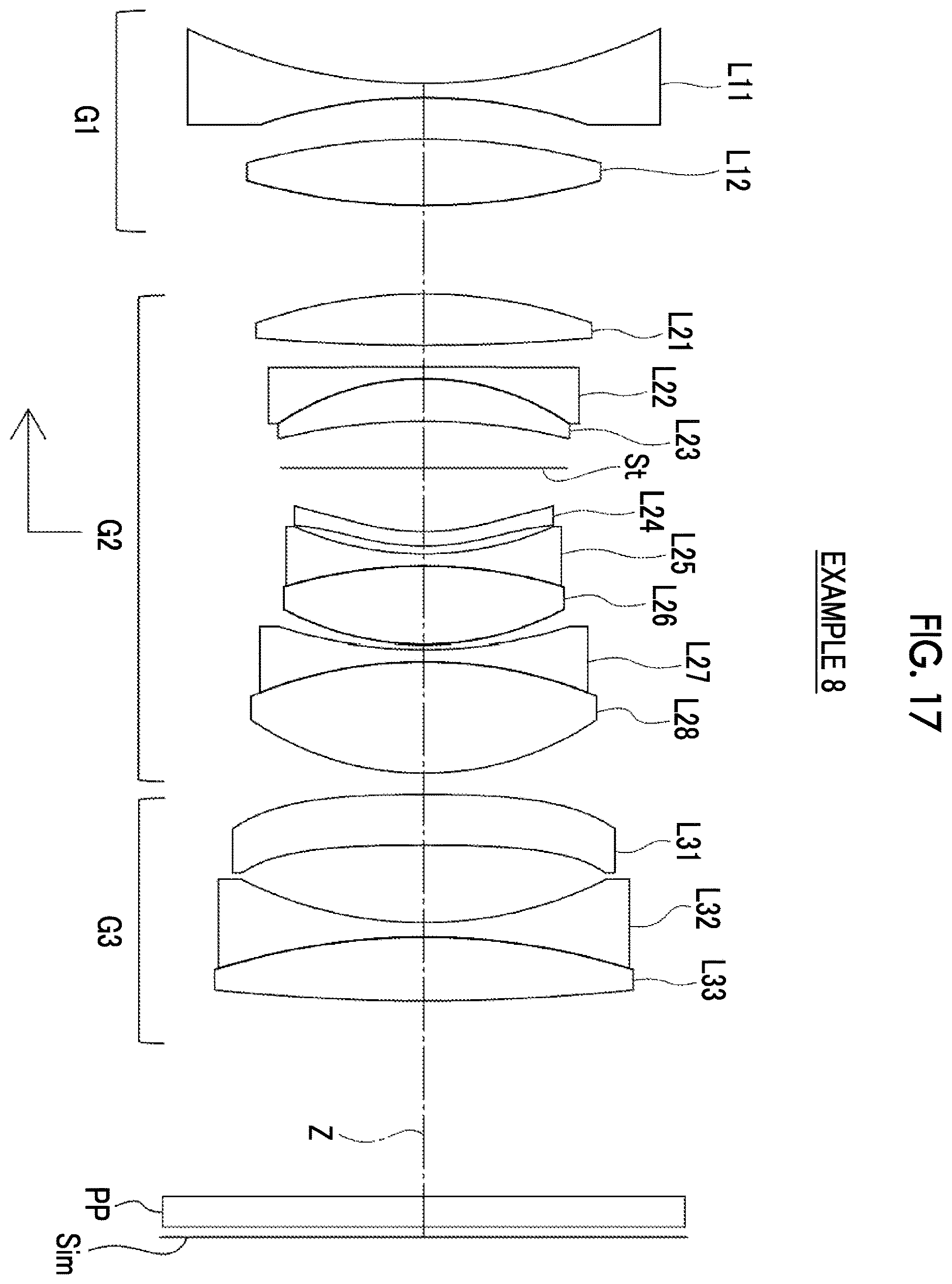 Patent US12613397 Figure 17 – Imaging lens and imaging apparatus