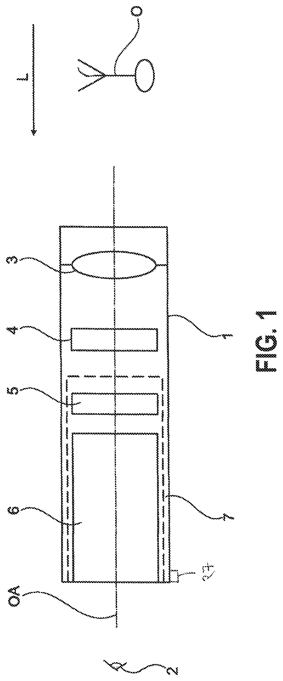 Patent US12613399 Figure 1 – Optical system for reducing disturbing optical effects and for correcting vison defects