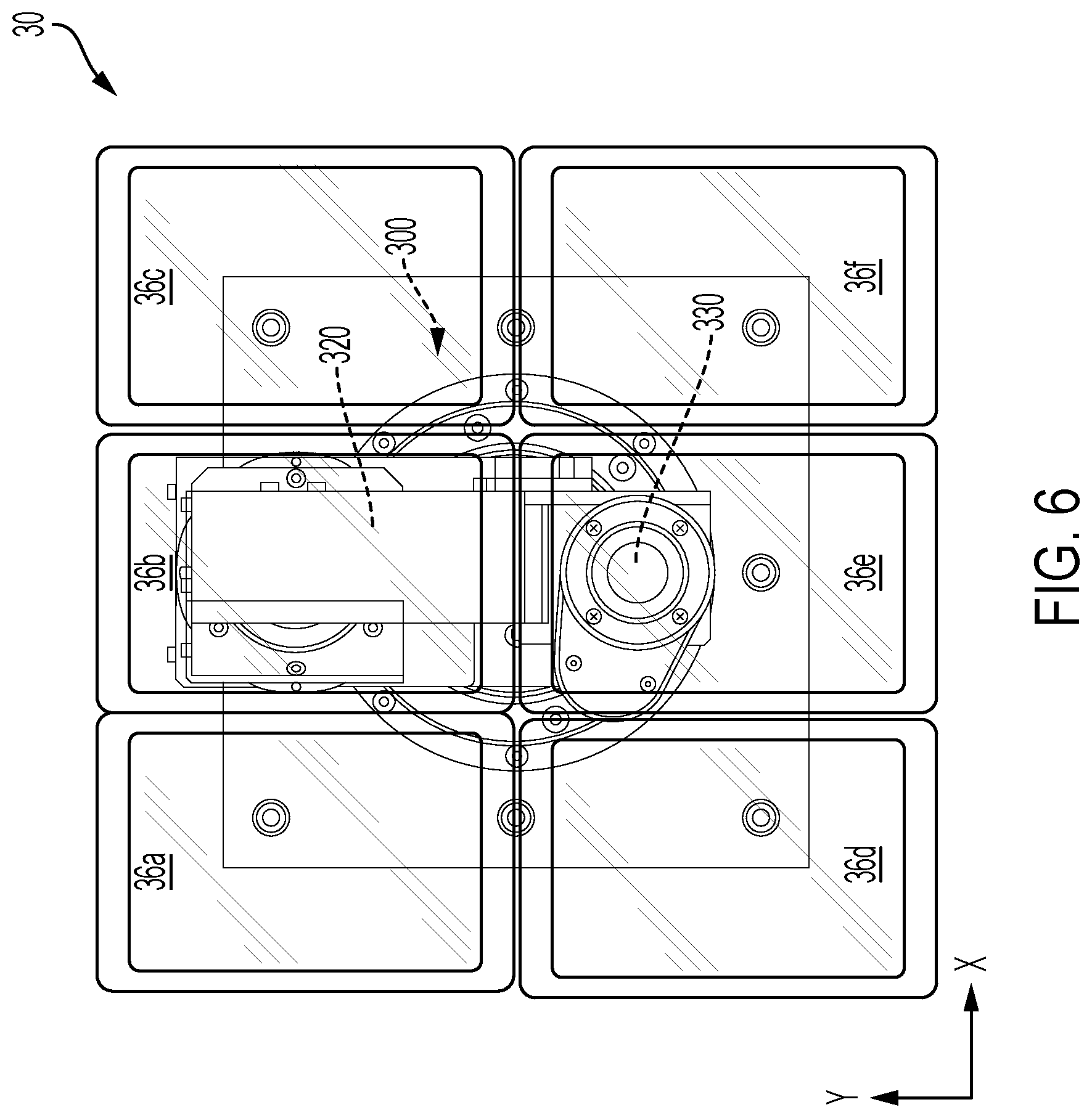 Patent US12613400 Figure 9 – Sealed fluorescence microscope with constant beam path