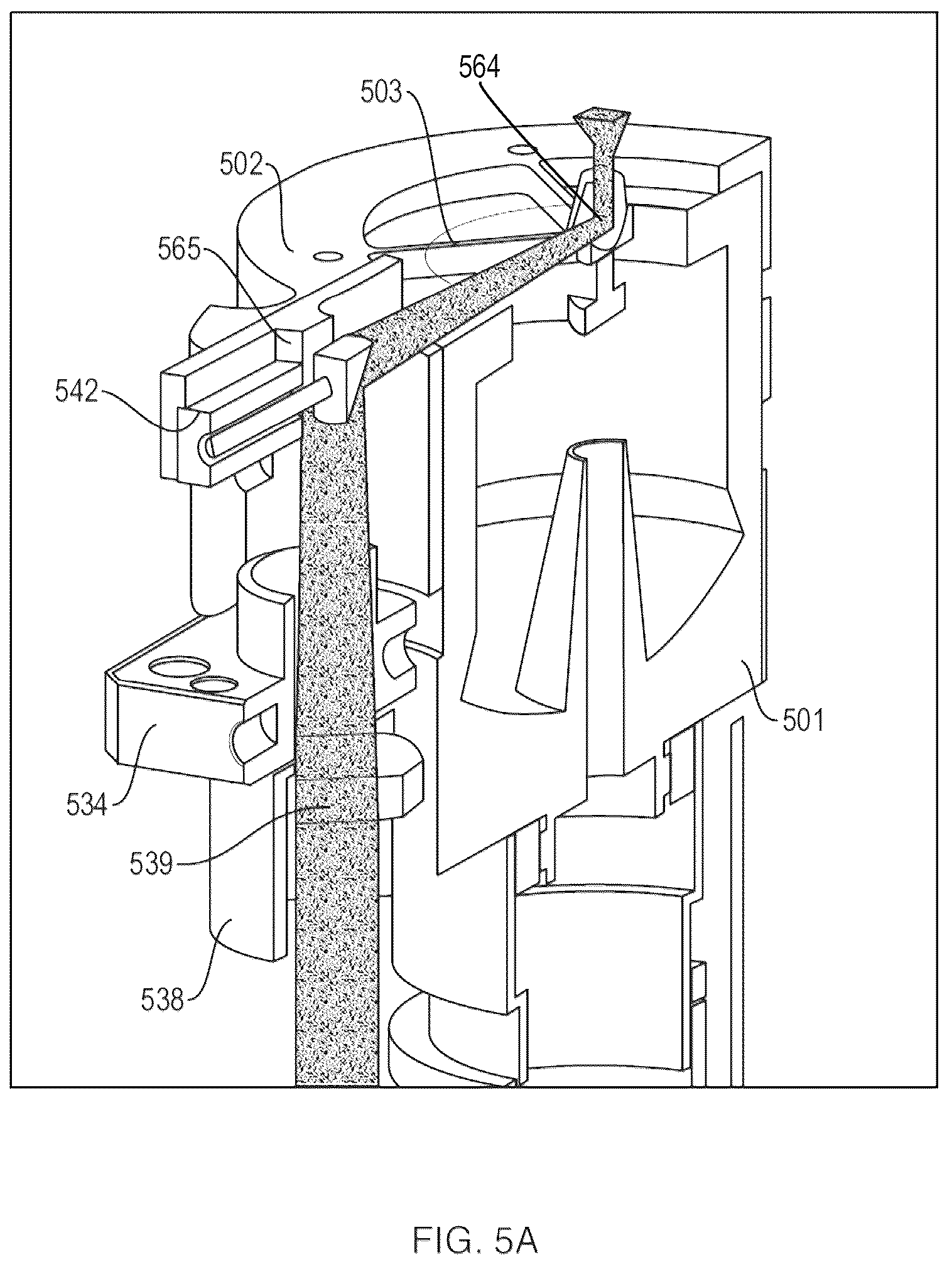 Patent US12613403 Figure 5 – System and methods of dichroic free fluorescence illumination using reflective objective lenses