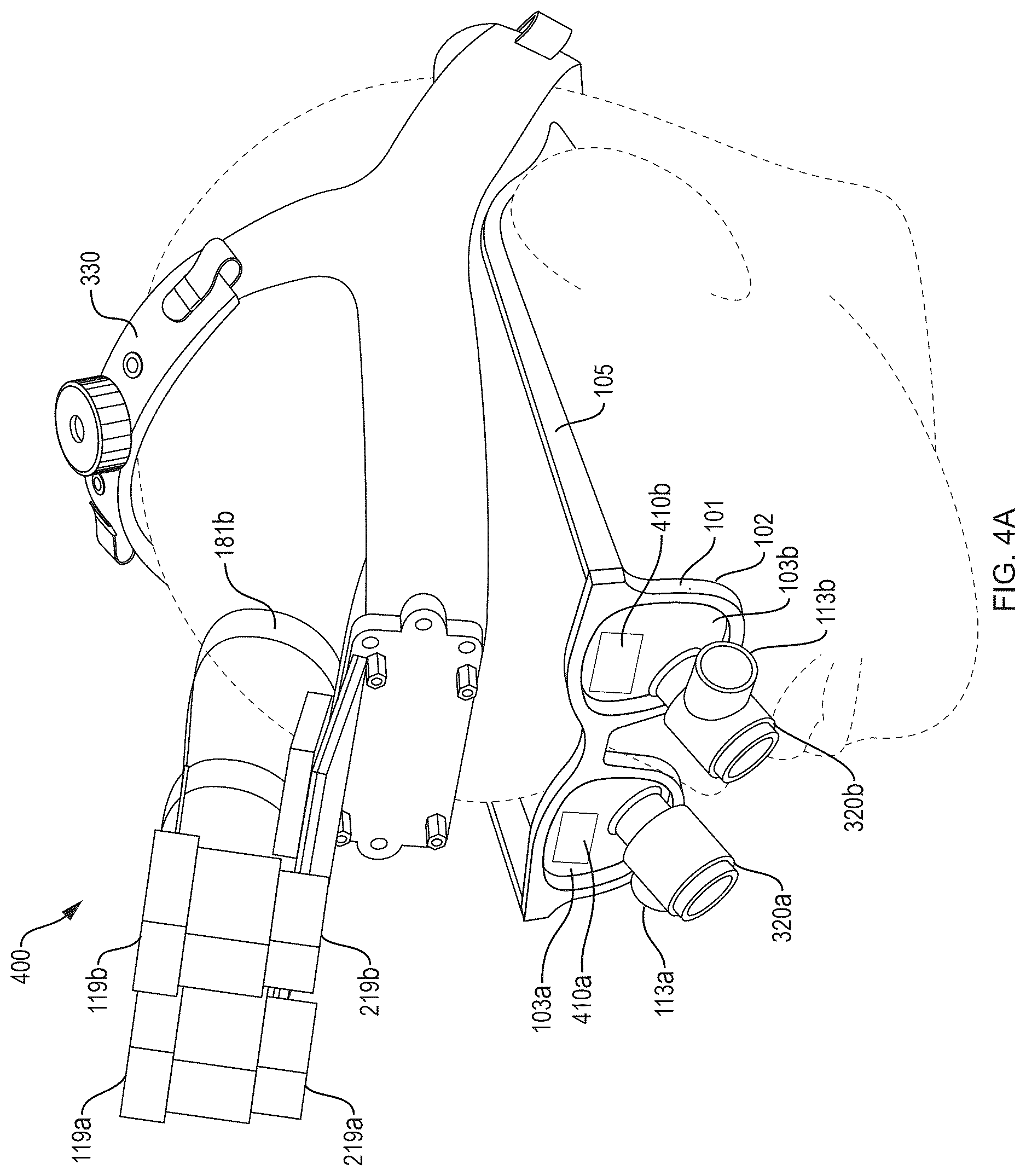 Patent US12613404 Figure 7 – Examination/visualization/collection system with light enhancement