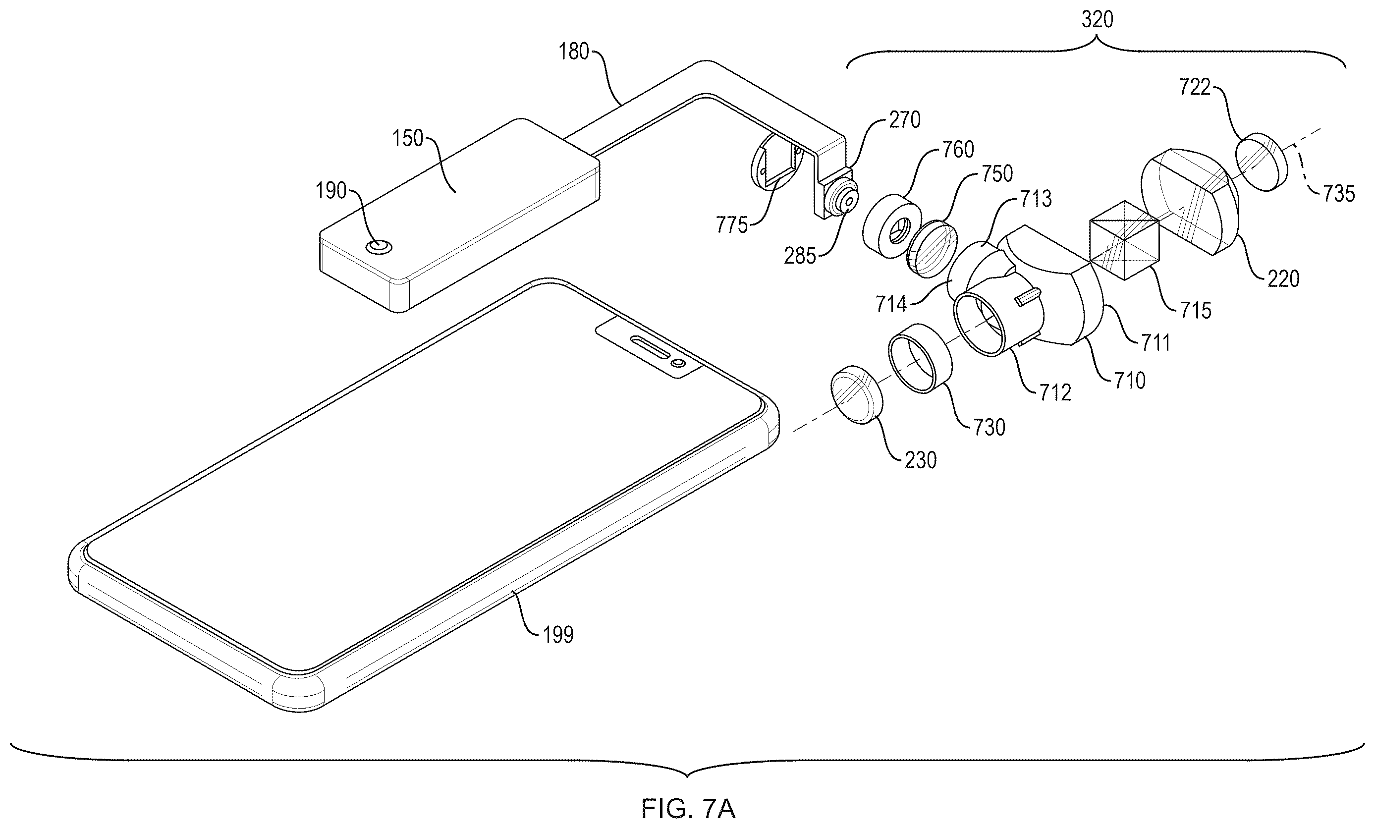 Patent US12613404 Figure 14 – Examination/visualization/collection system with light enhancement