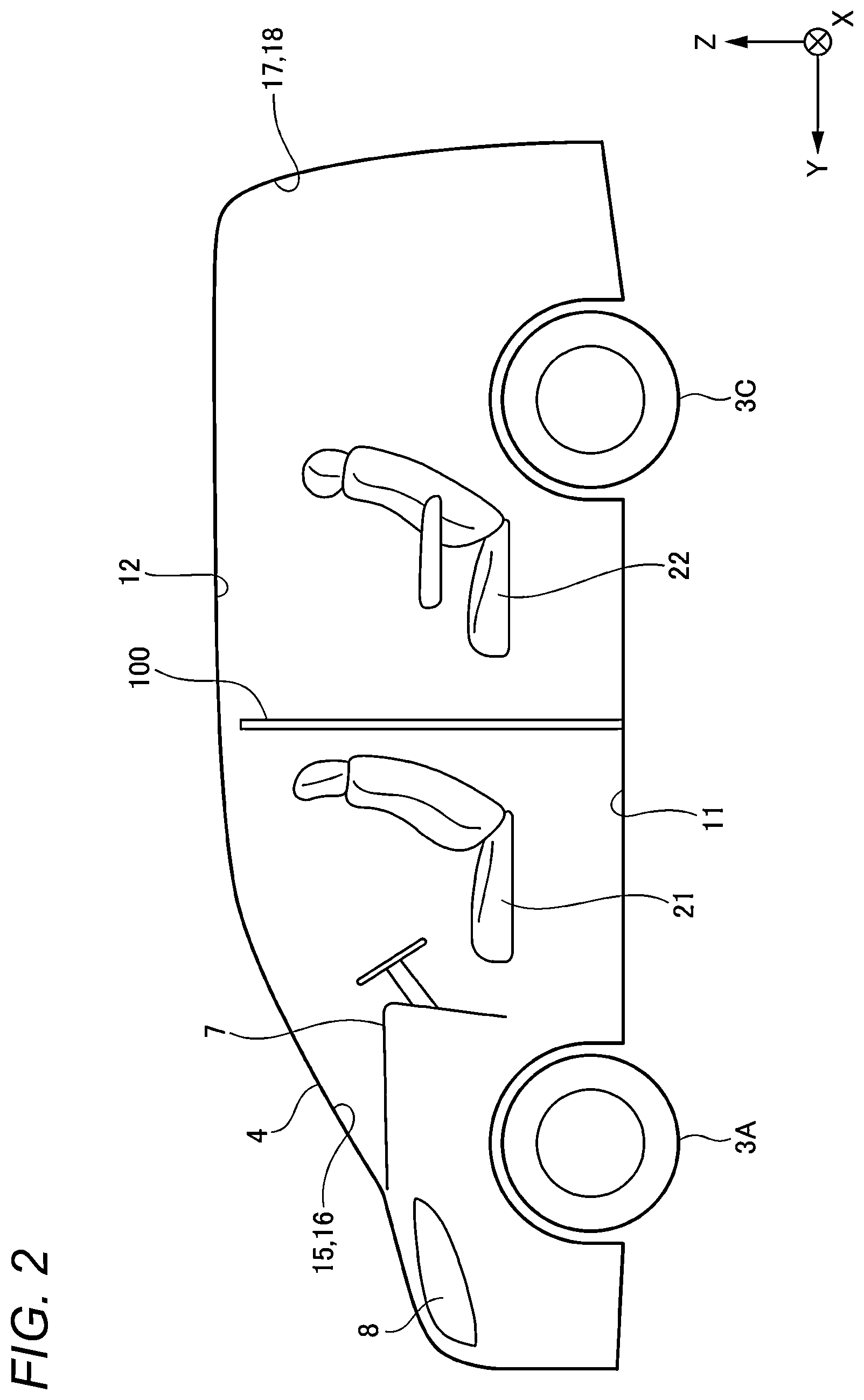 Patent US12613411 Figure 2 – Vehicle control method and display device
