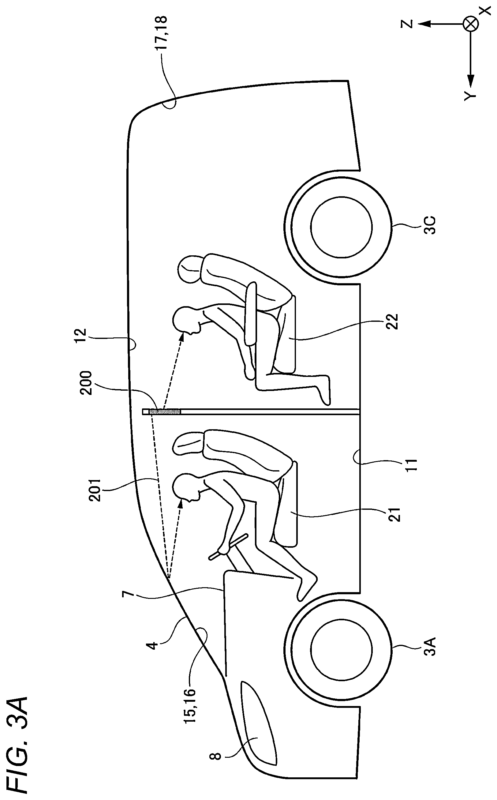 Patent US12613411 Figure 3 – Vehicle control method and display device