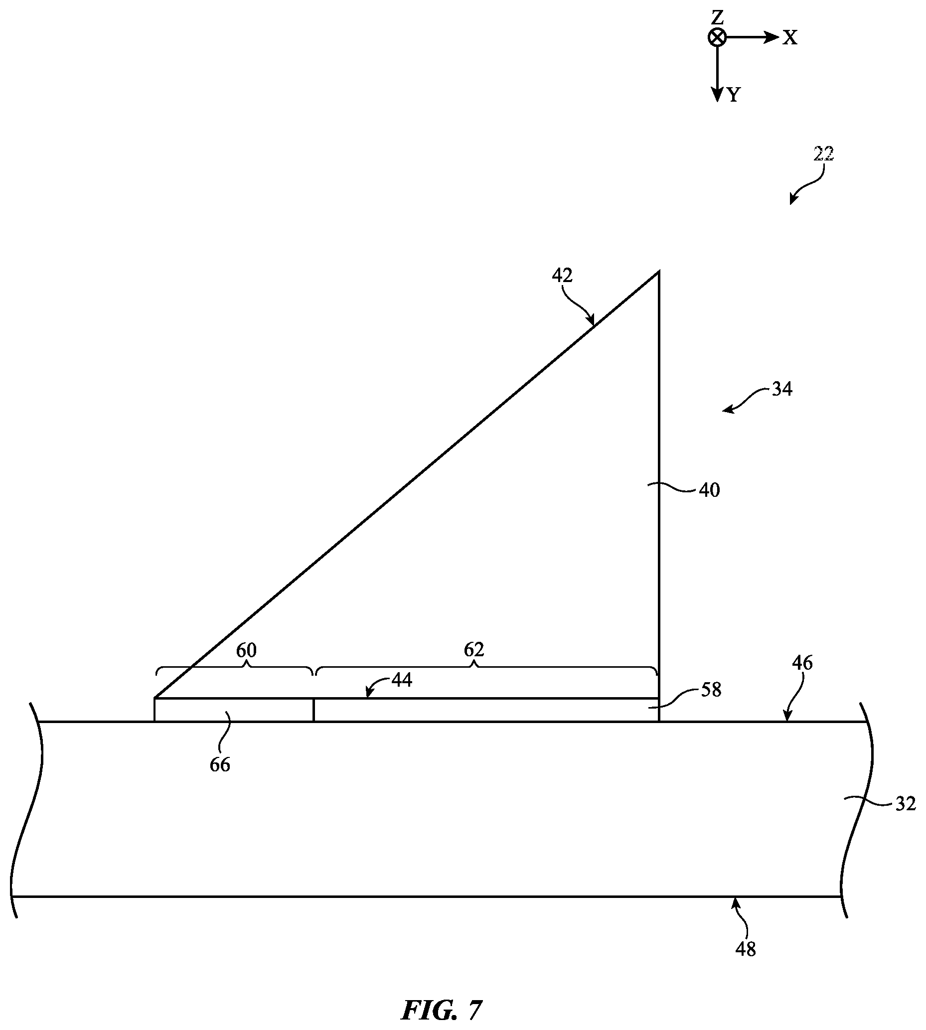Patent US12613415 Figure 7 – Optical systems with partial reflectors on waveguides for maximizing pupil size coupling