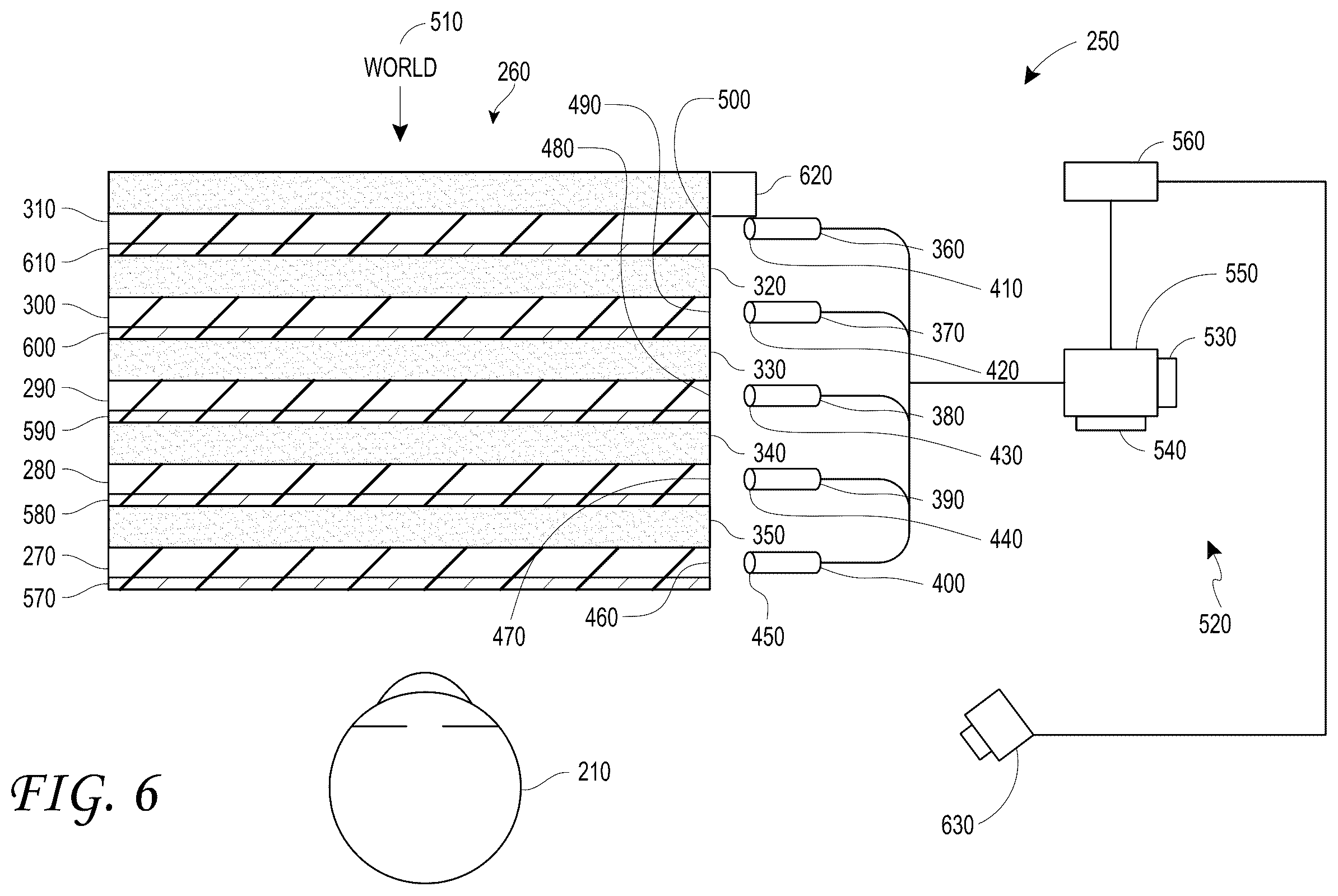 Patent US12613416 Figure 8 – Augmented reality display having liquid crystal variable focus element and roll-to-roll method and apparatus for forming the same