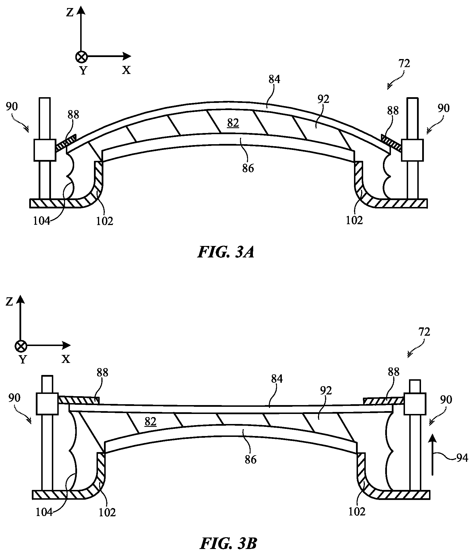 Patent US12613417 Figure 3 – Electronic device with a tunable lens having two adjustable surfaces