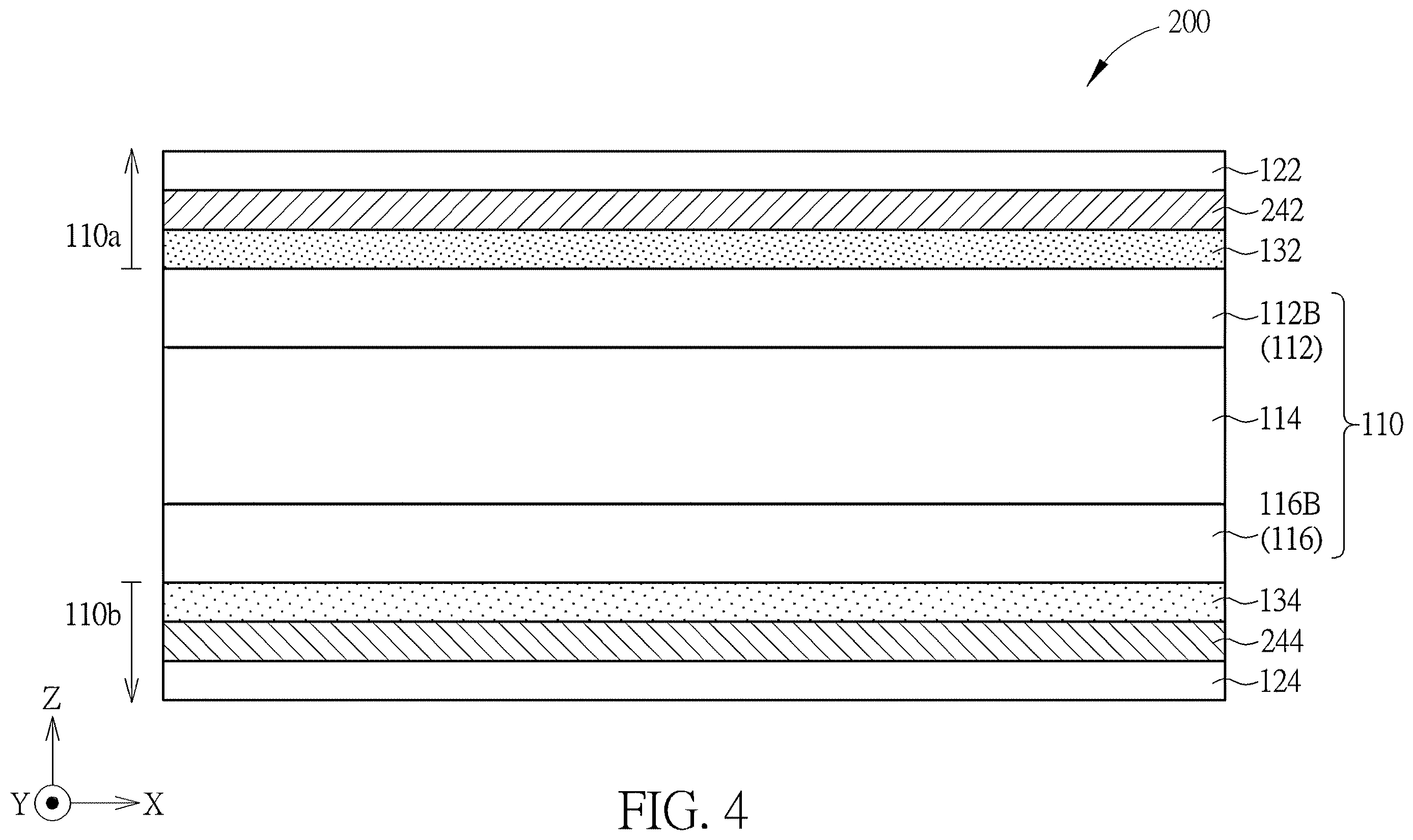 Patent US12613421 Figure 4 – Electronic device and augmented reality electronic device