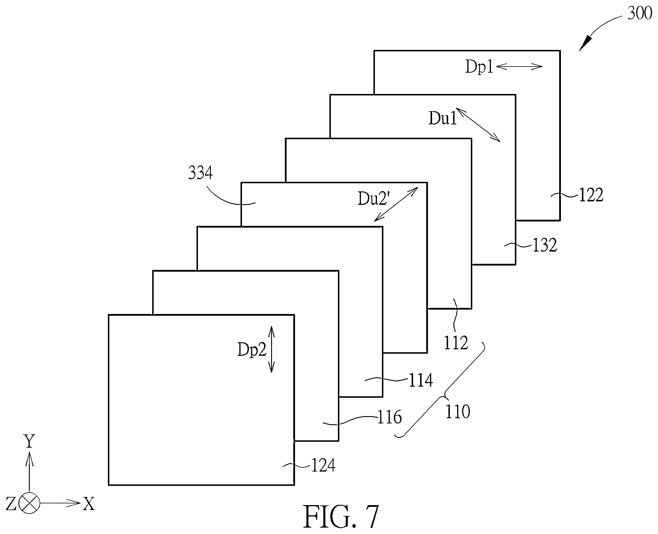 Patent US12613421 Figure 7 – Electronic device and augmented reality electronic device