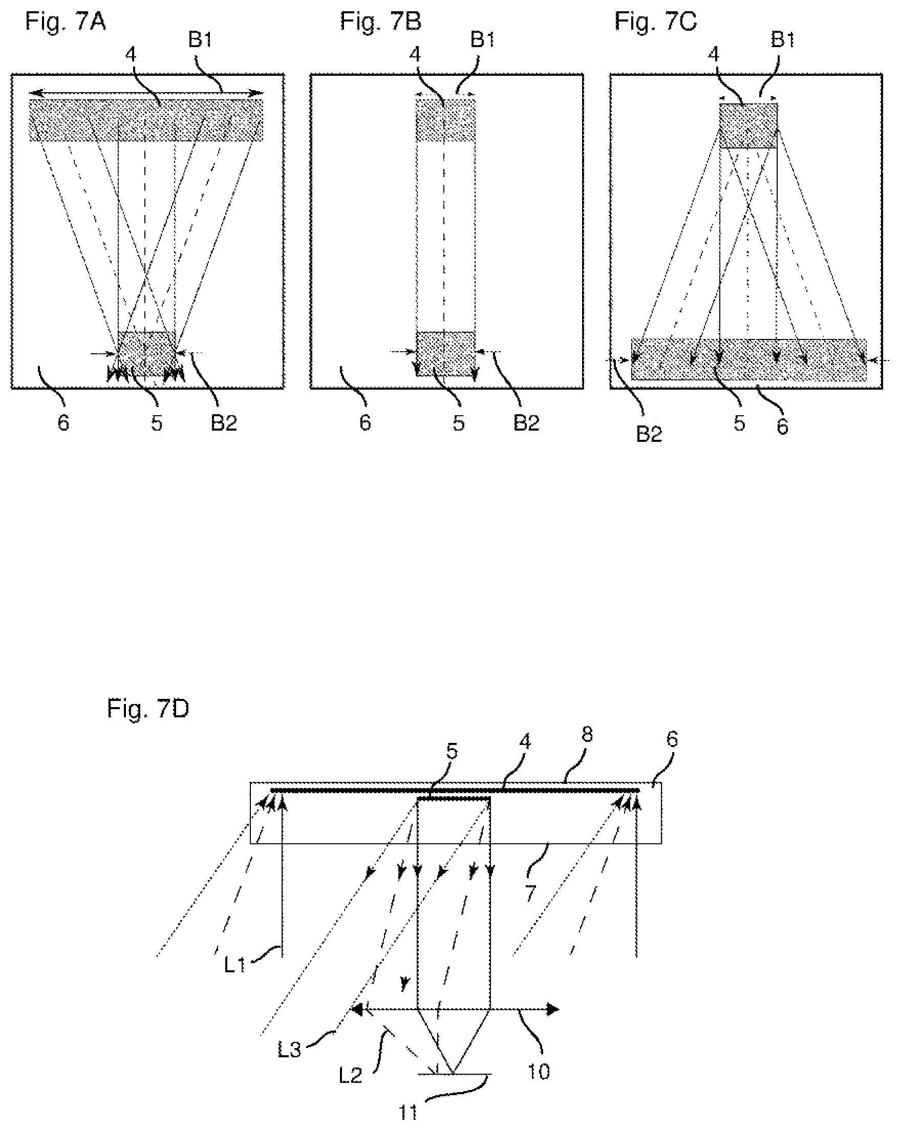 Patent US12613428 Figure 5 – Functionalized waveguide for a detector system and a lighting and/or projection system