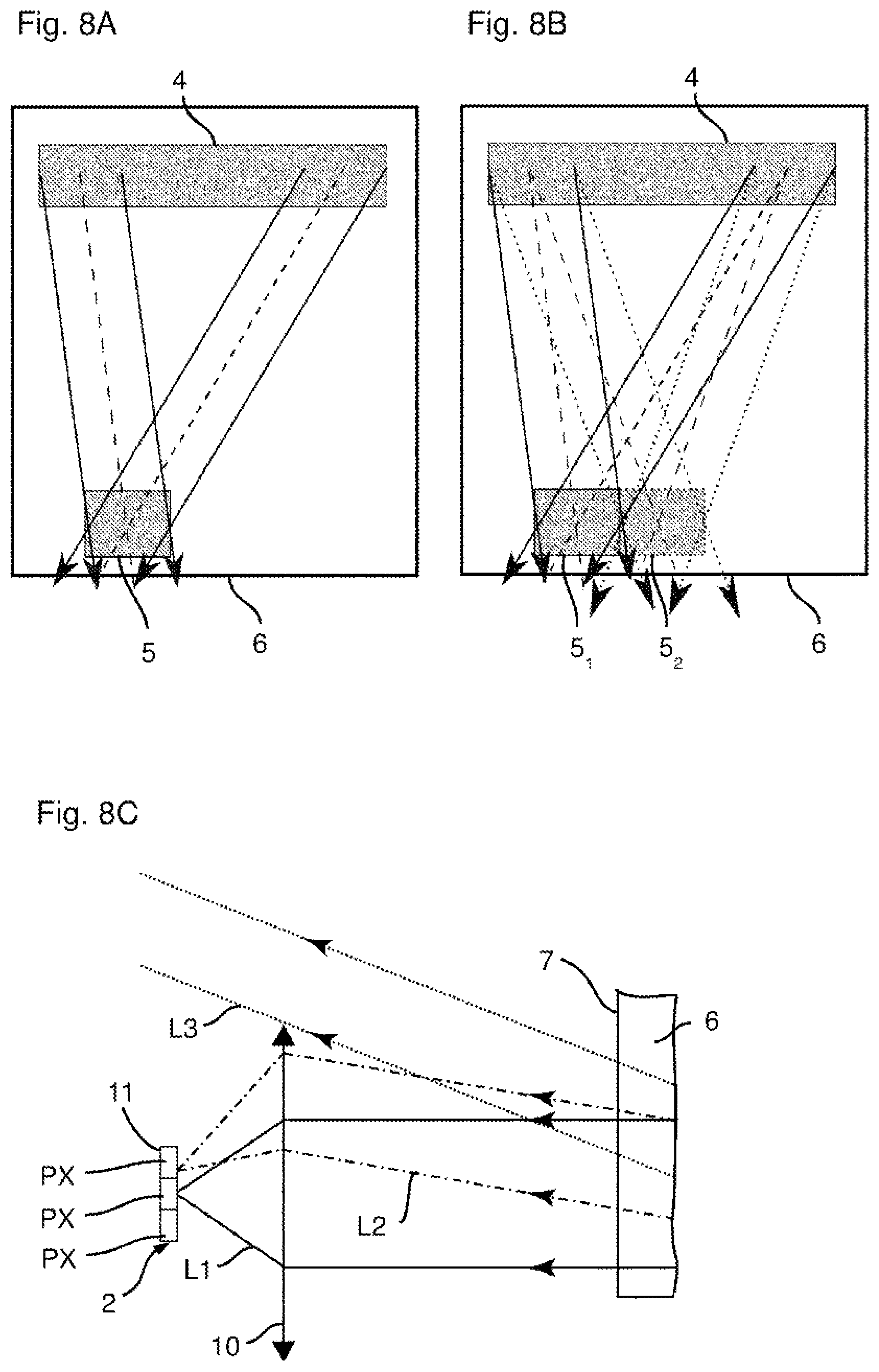 Patent US12613428 Figure 6 – Functionalized waveguide for a detector system and a lighting and/or projection system