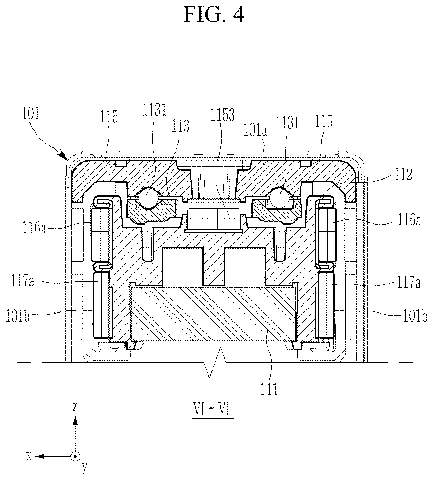 Patent US12613429 Figure 4 – Camera module