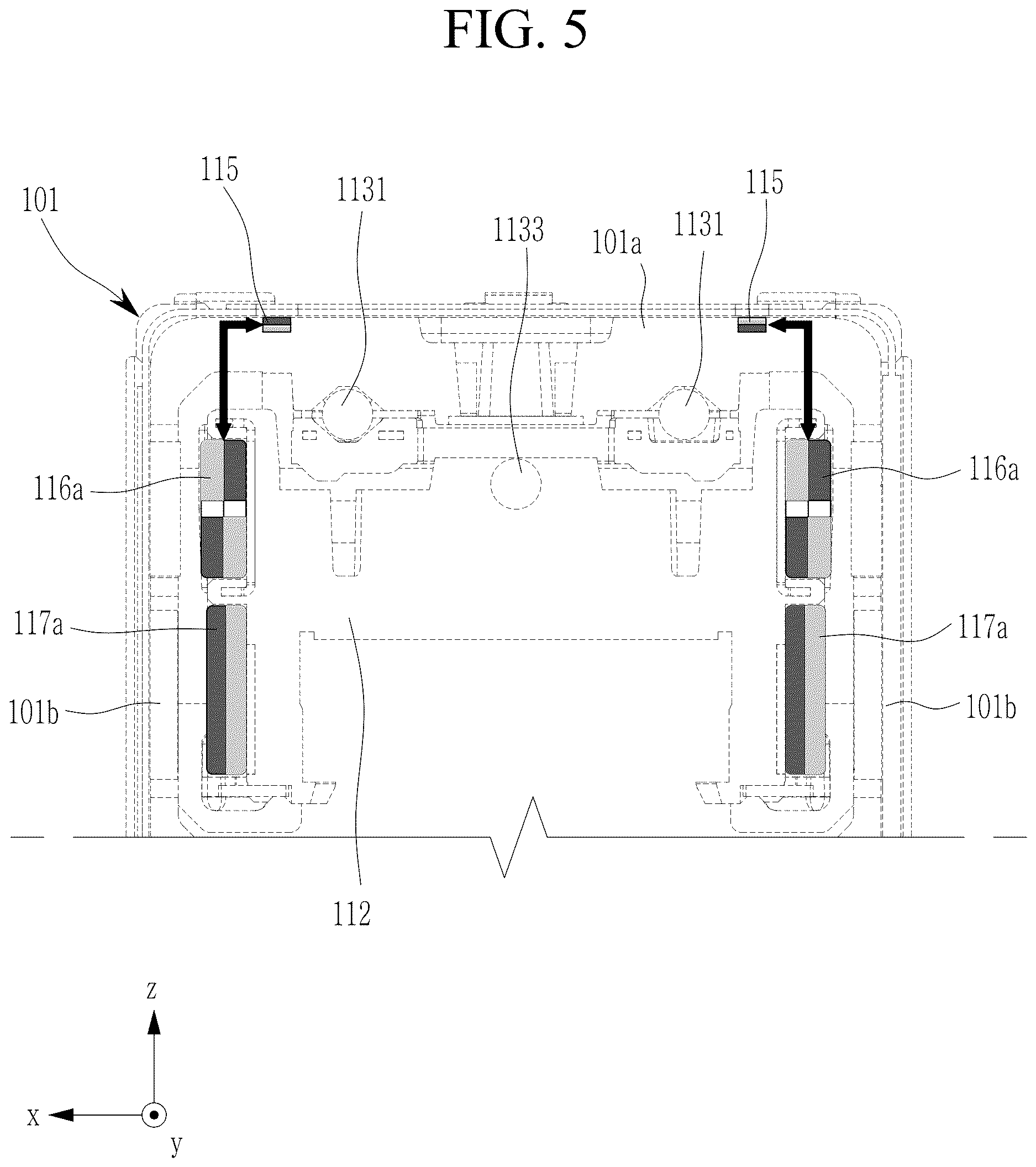 Patent US12613429 Figure 5 – Camera module
