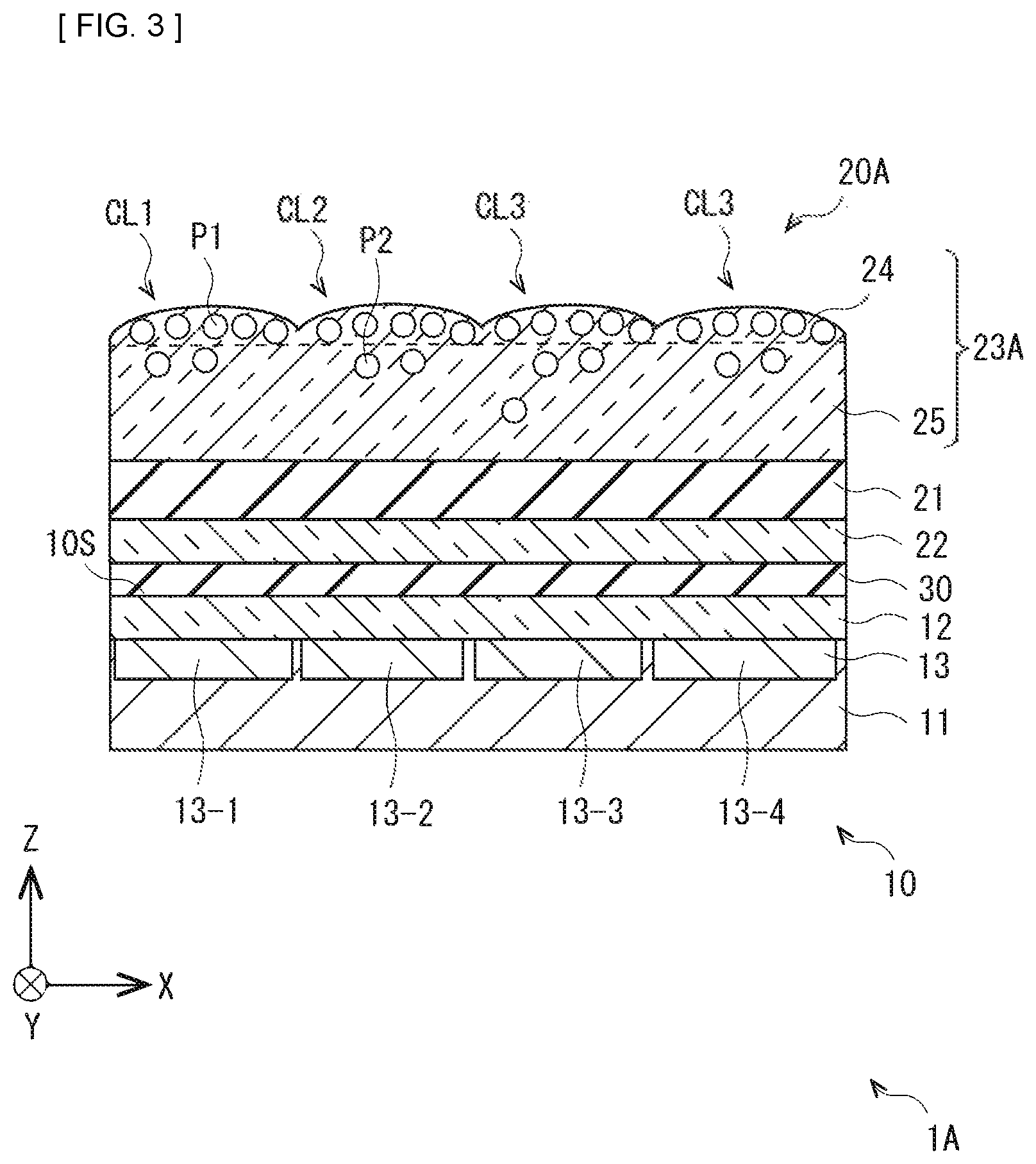 Patent US12613430 Figure 3 – Lens array and stereoscopic display apparatus