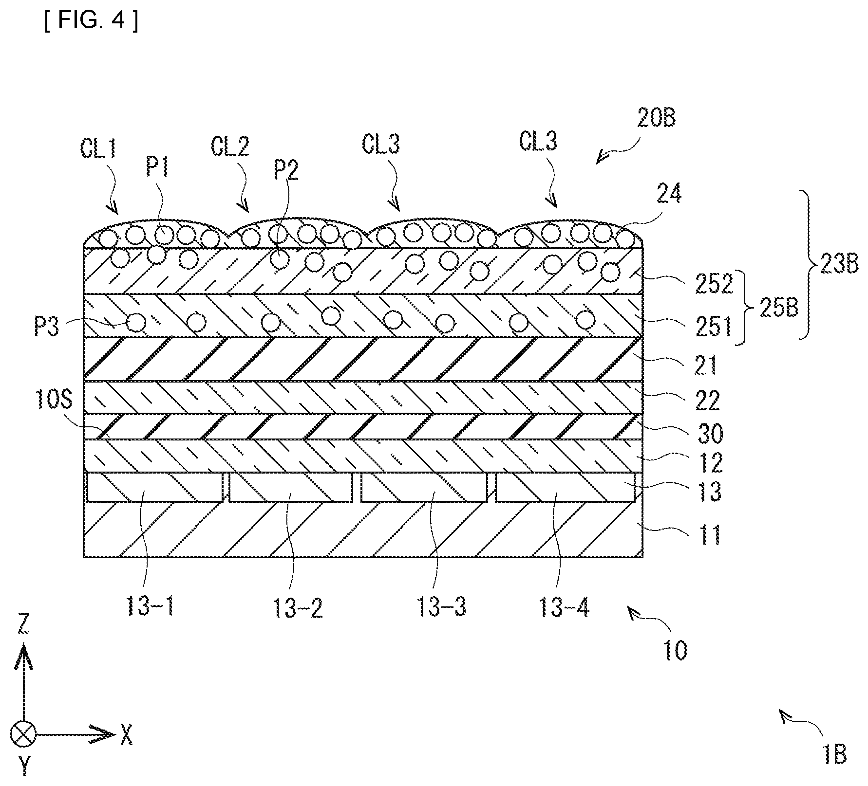 Patent US12613430 Figure 4 – Lens array and stereoscopic display apparatus