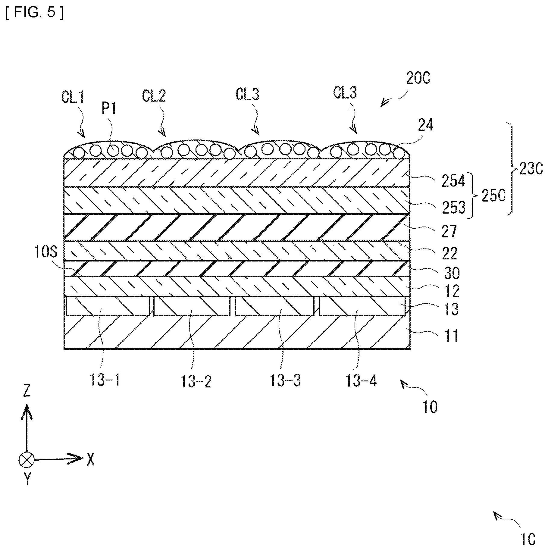 Patent US12613430 Figure 5 – Lens array and stereoscopic display apparatus
