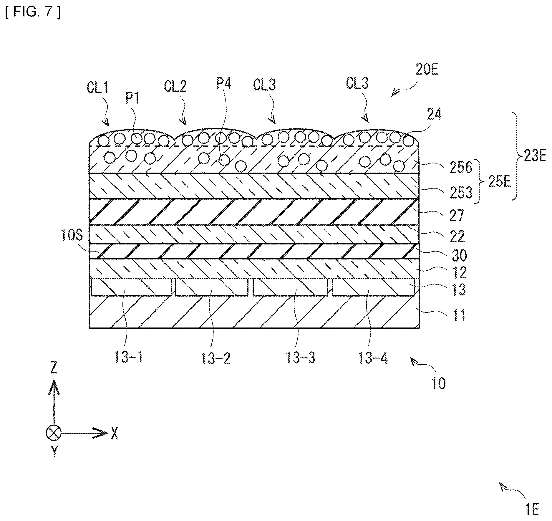 Patent US12613430 Figure 7 – Lens array and stereoscopic display apparatus