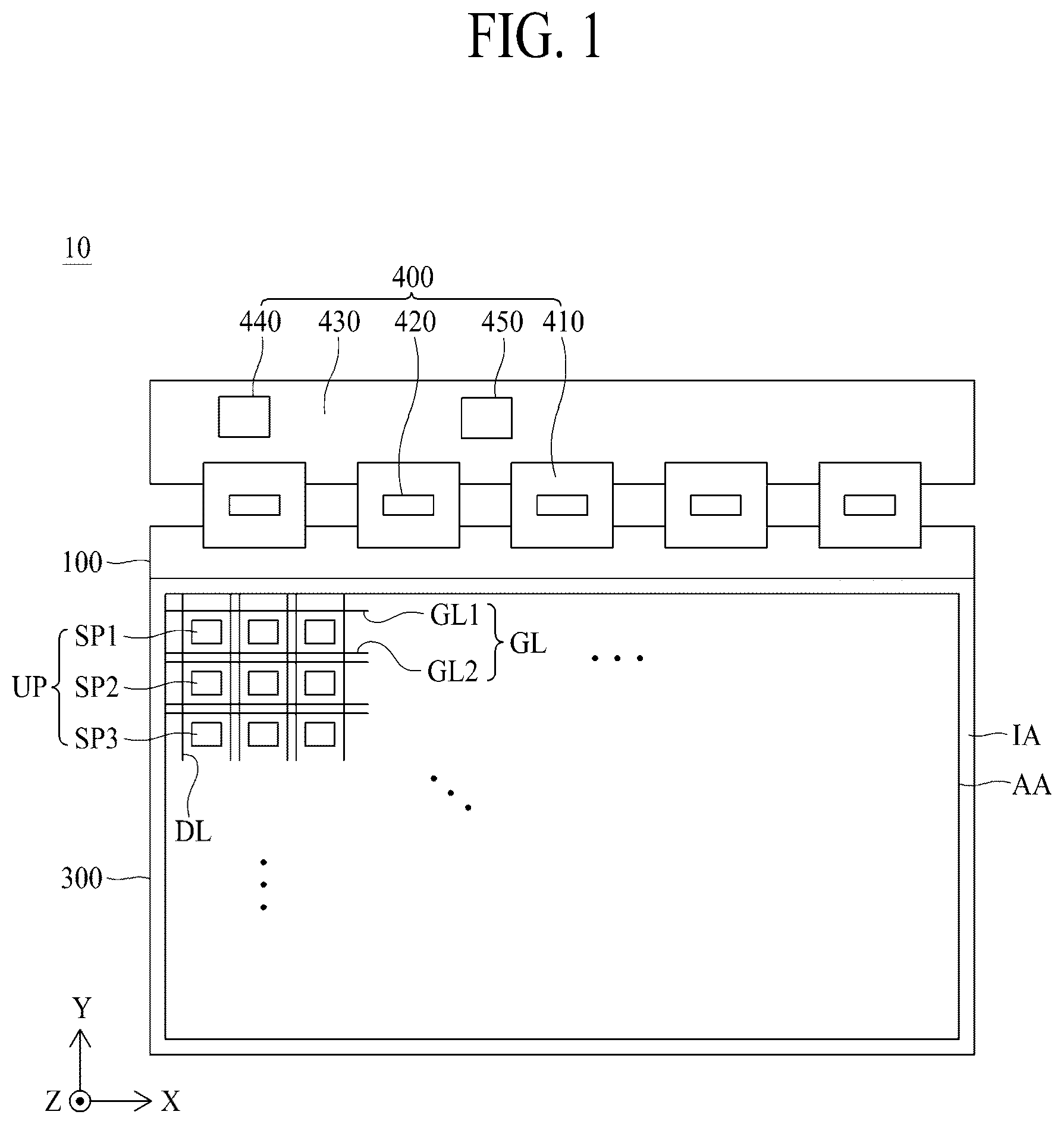 Patent US12613431 Figure 1 – Stereopsis image display apparatus
