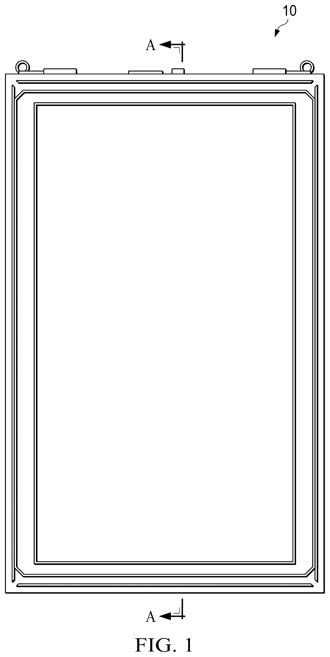 Patent US12613440 — Display assembly using structural adhesive — Figure 1