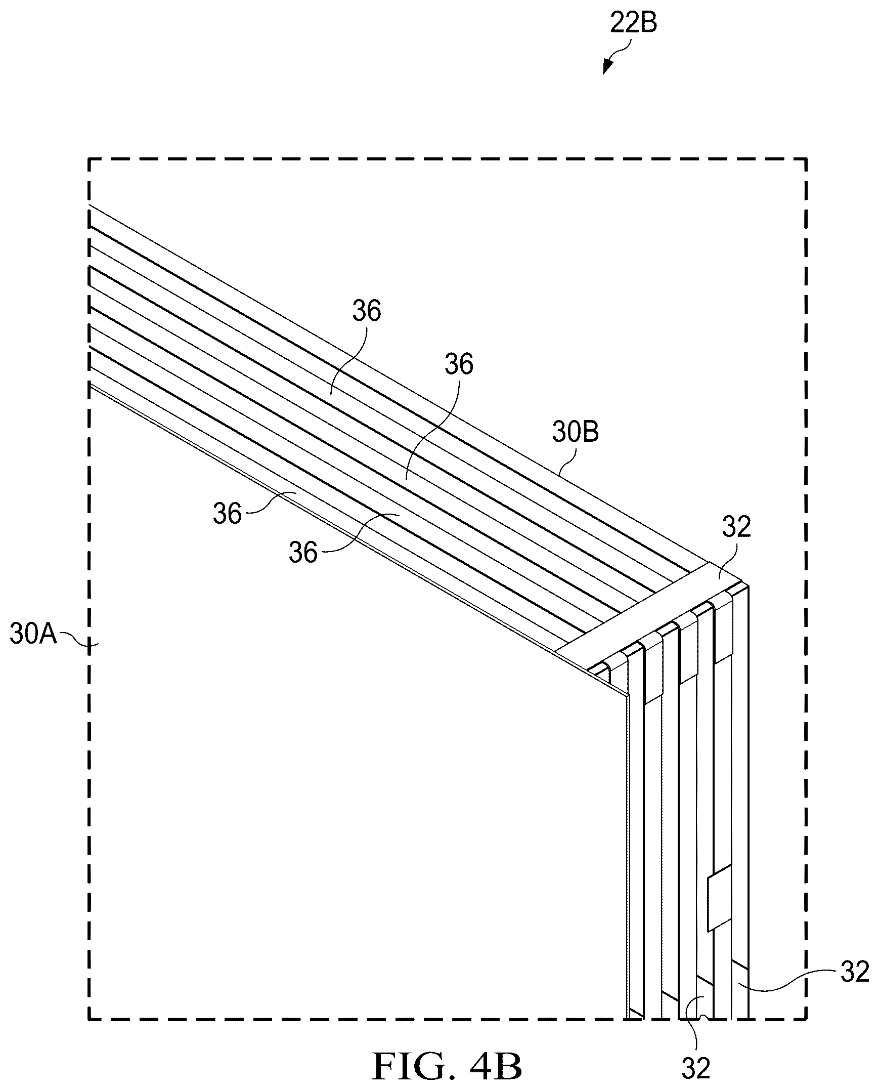 Patent US12613440 Figure 7 – Display assembly using structural adhesive