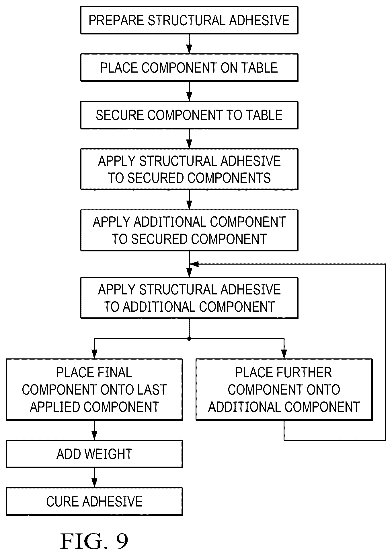 Patent US12613440 Figure 16 – Display assembly using structural adhesive