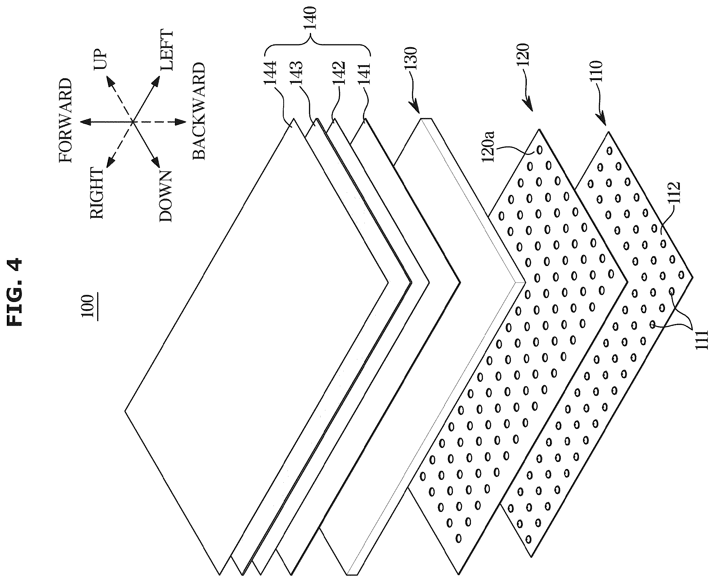 Patent US12613442 Figure 4 – Connector, printed circuit board mounting the connector, and display apparatus including the same
