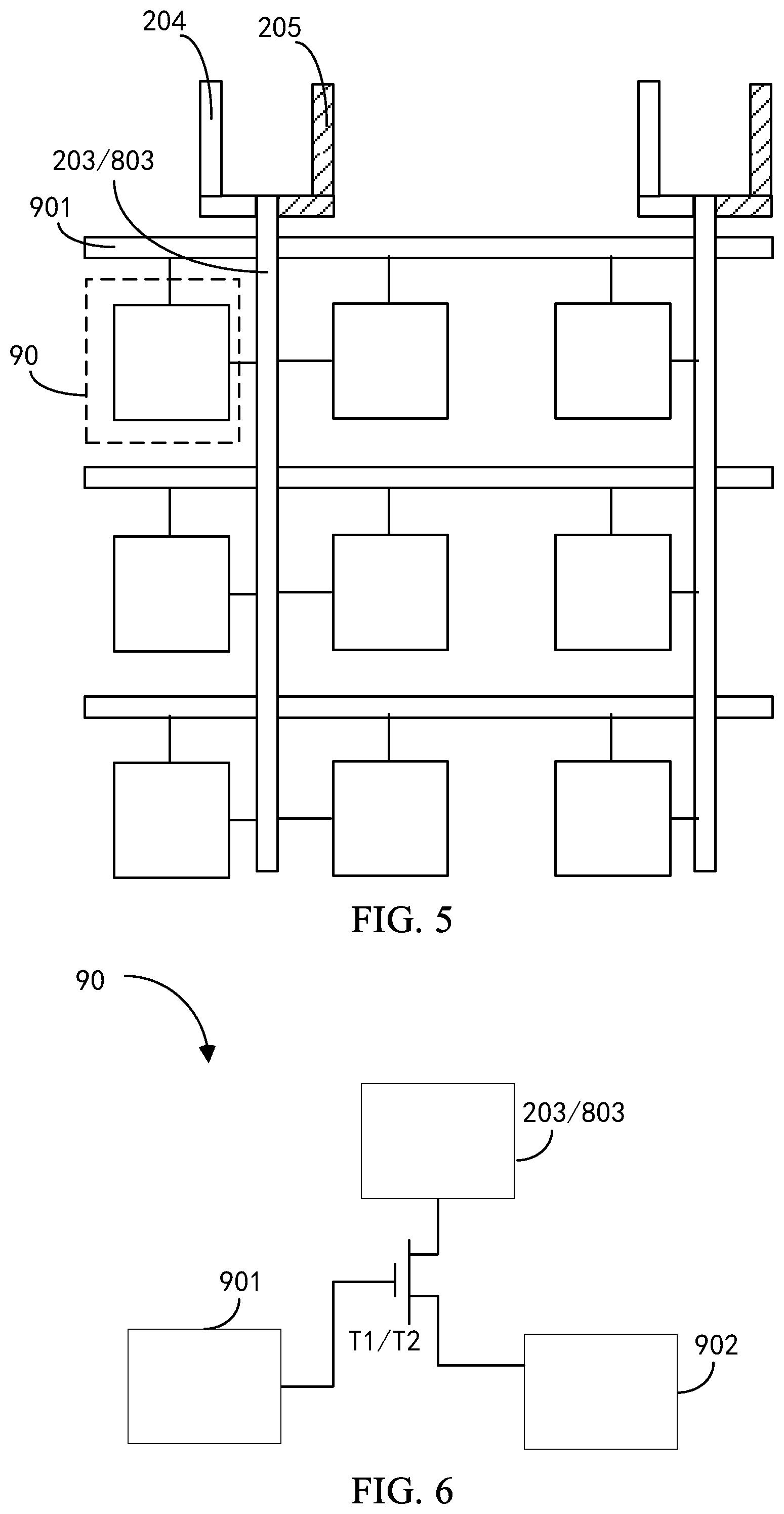 Patent US12613444 Figure 3 – Array substrate and liquid crystal display panel