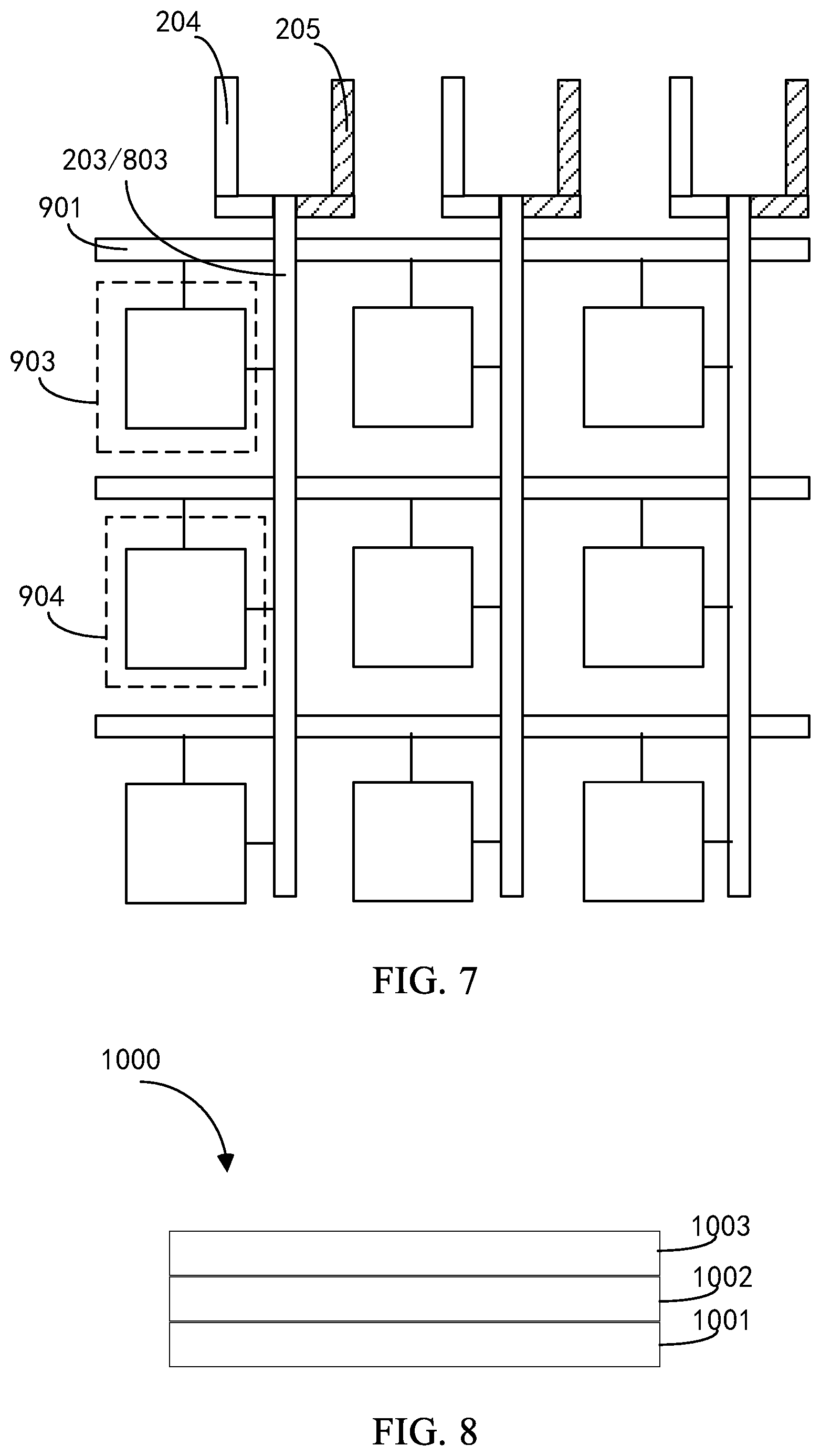 Patent US12613444 Figure 4 – Array substrate and liquid crystal display panel